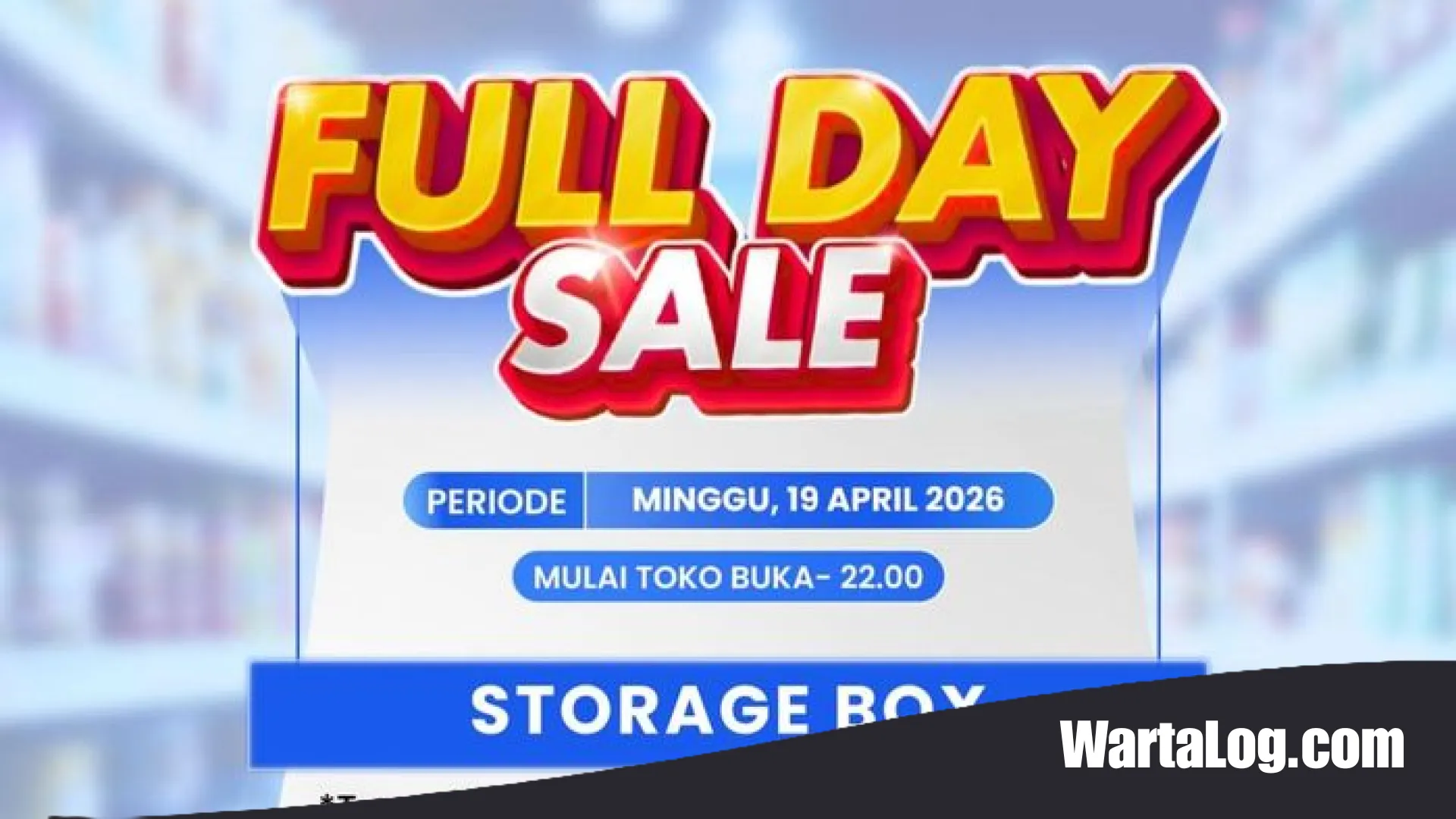 Solusi Rapikan Rumah! Transmart Full Day Sale Obral Storage Box Cuma Rp 27 Ribuan
