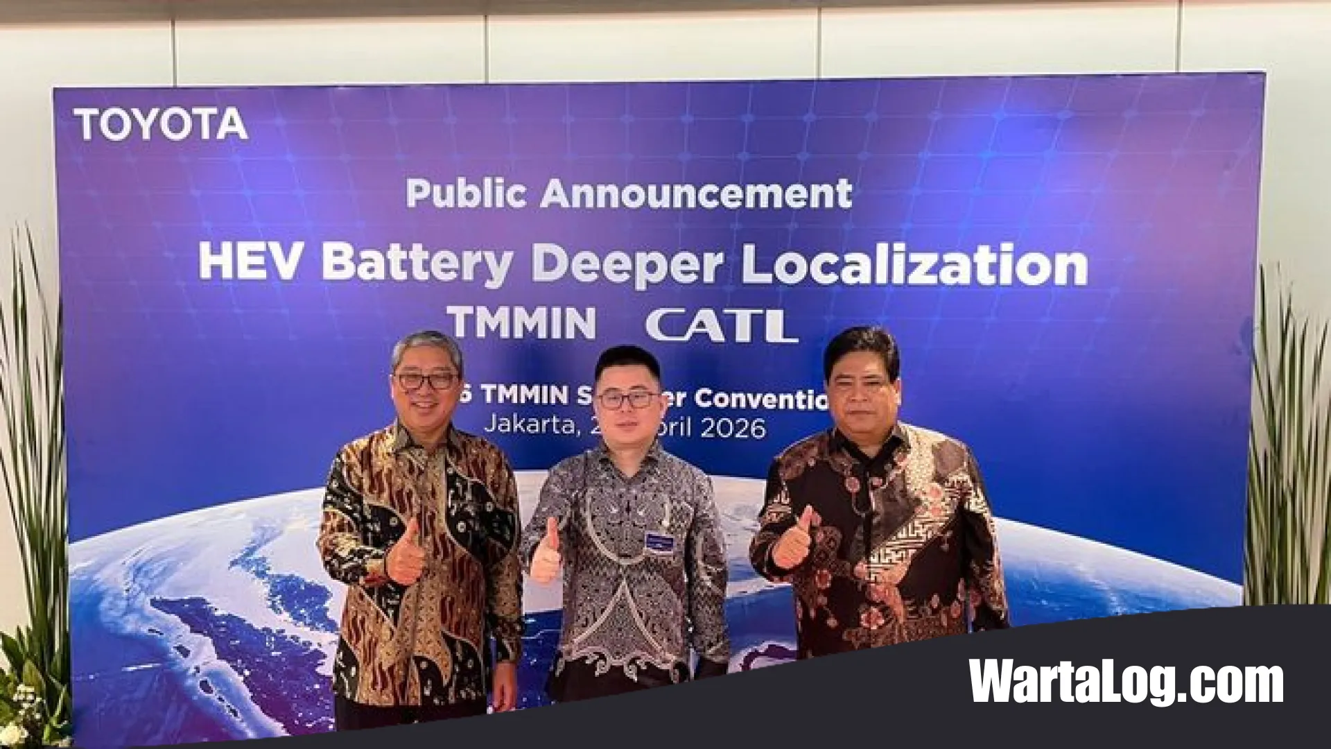 Gebrakan Baru Toyota: Investasi Rp 1,3 Triliun Bareng CATL untuk Produksi Baterai Hybrid di Indonesia
