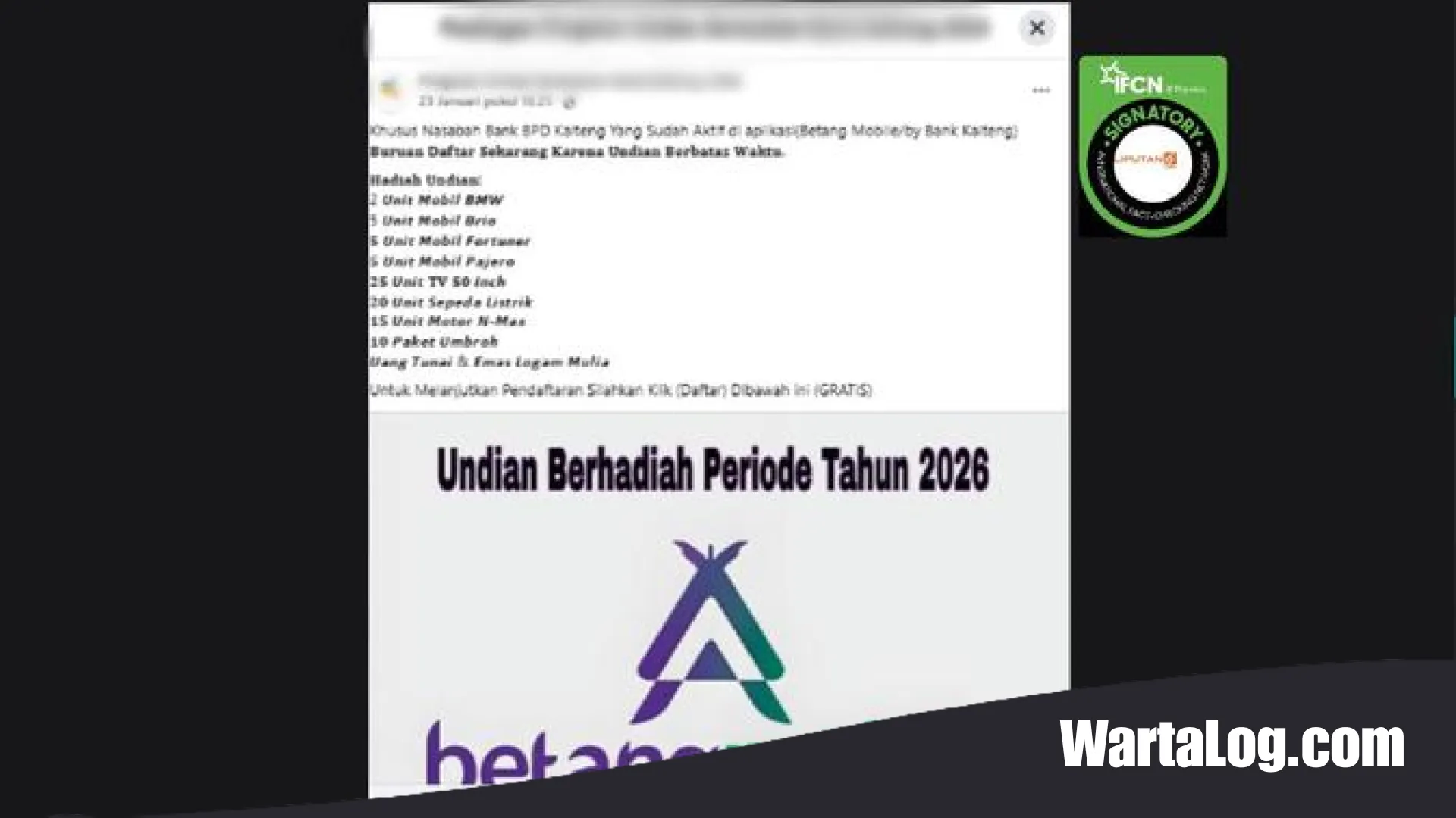 Waspada Phishing! Deretan Hoaks Undian Berhadiah Bank Daerah yang Mengintai Nasabah