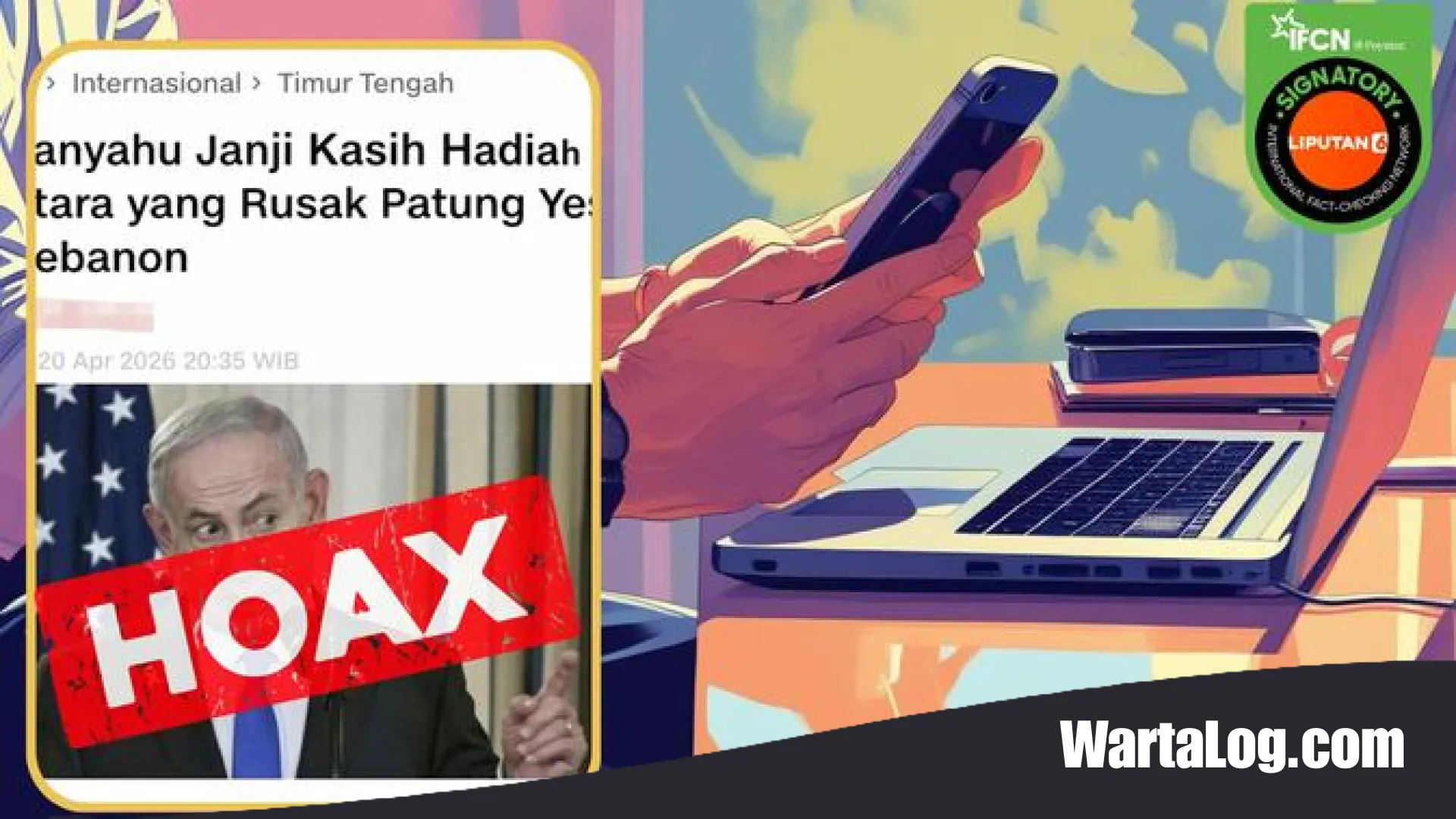 [CEK FAKTA] Manipulasi Berbahaya: Benarkah Netanyahu Menjanjikan Hadiah Bagi Perusak Patung Yesus?
