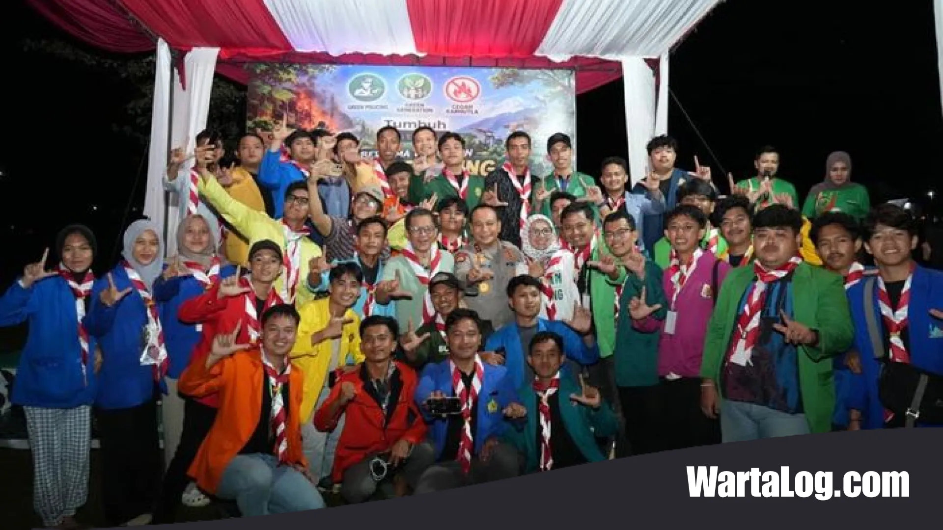 Sinergi Strategis di Bukit Rimbang Baling: Polda Riau dan Mahasiswa Bersatu Melawan Karhutla serta Peredaran Narkoba