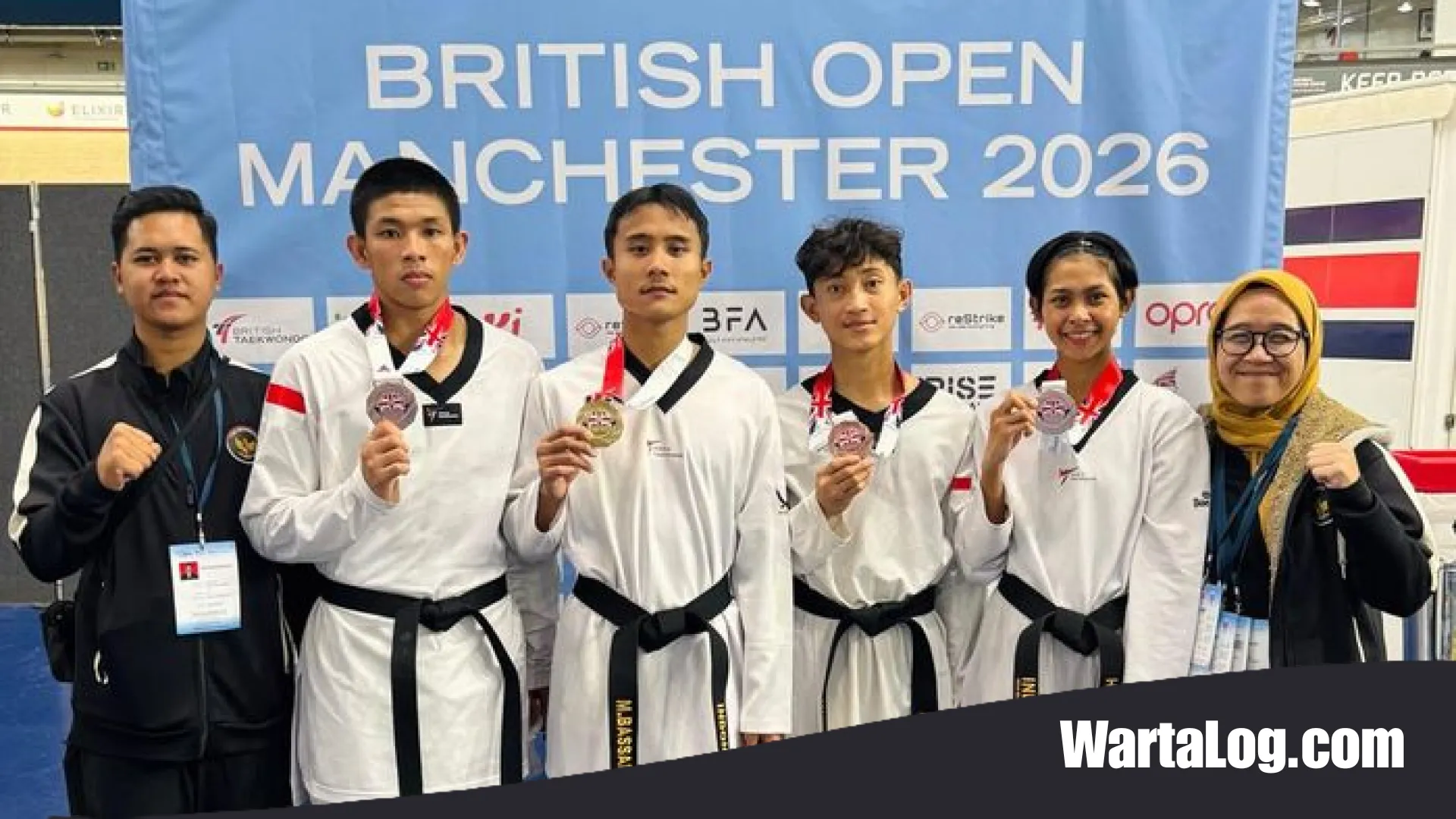 Gemilang di Manchester: Tim Taekwondo Indonesia Borong Medali di British Open 2026