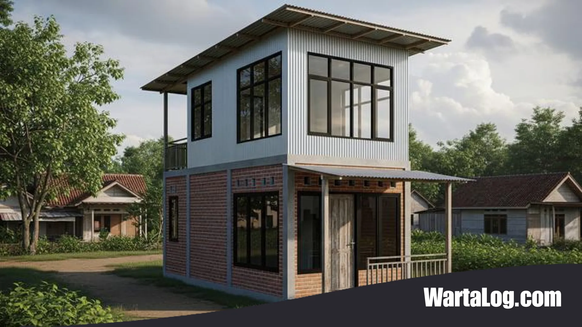 7 Inspirasi Desain Rumah 2 Lantai Budget Rp75 Juta di Desa: Estetik, Kokoh, dan Realistis