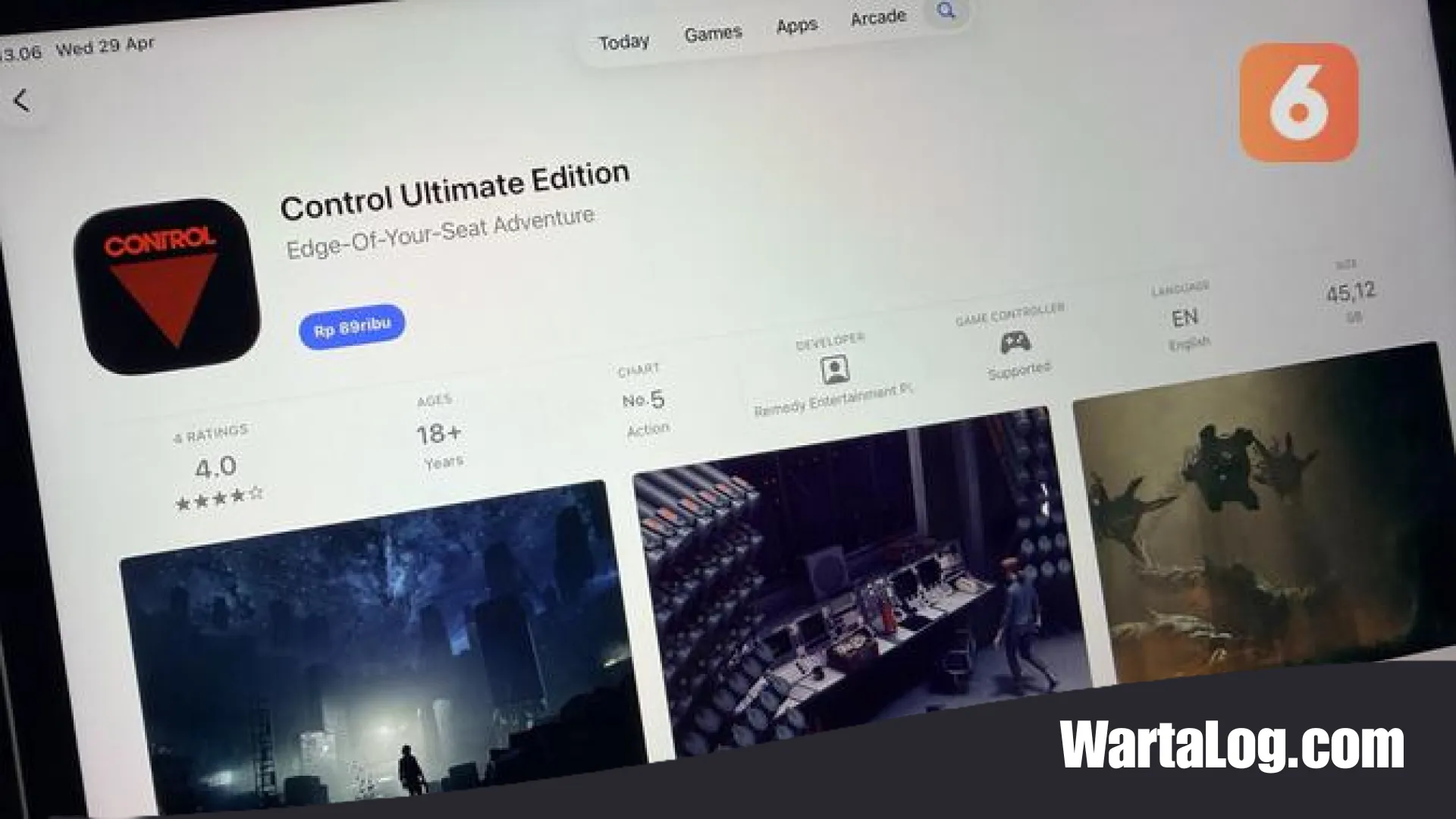 Control Ultimate Edition Resmi Menginvasi iPhone dan iPad: Bukti Nyata Kekuatan Gaming Mobile Masa Kini