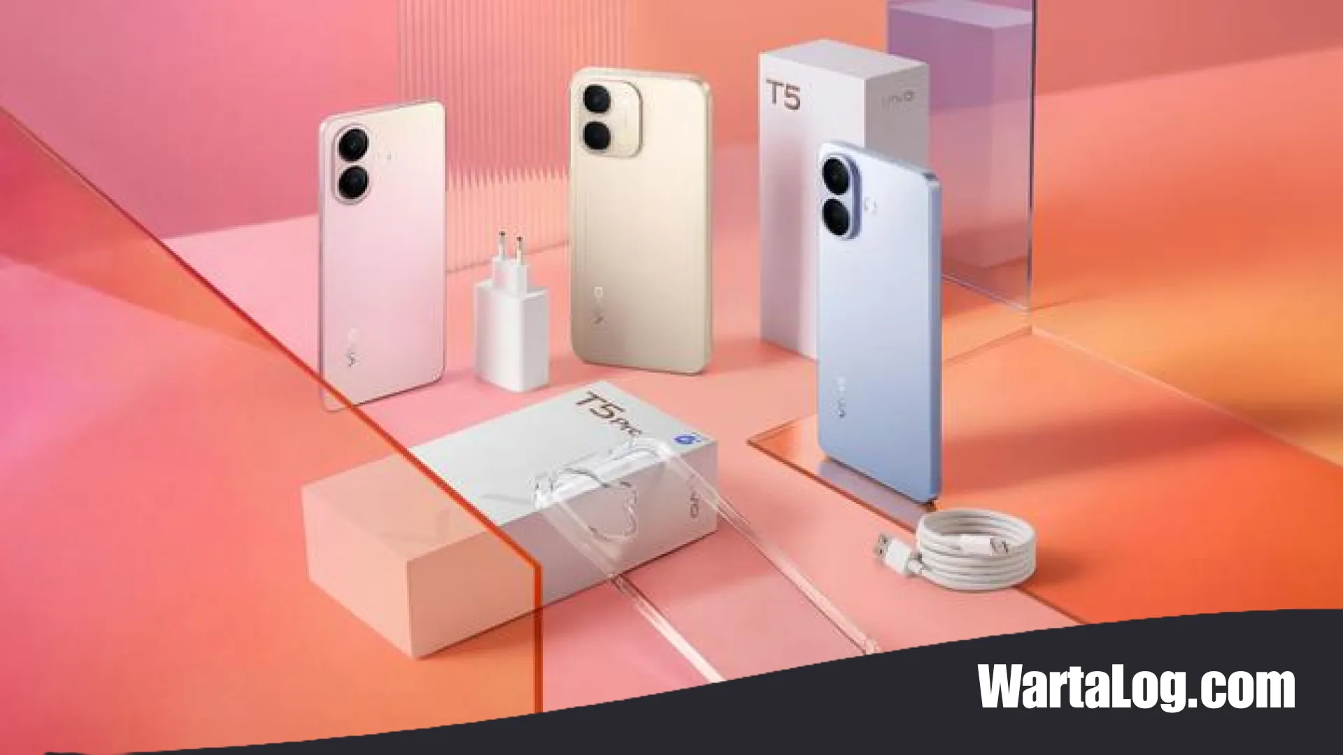 Gebrakan Baru Vivo T5 Series di Indonesia: Performa Gahar dan Baterai Raksasa untuk Gen Z