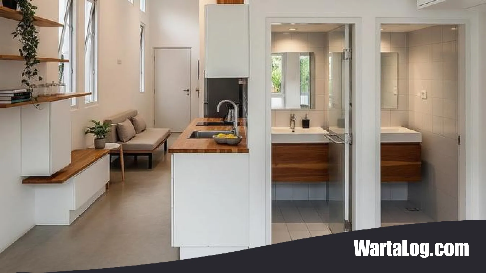 Inspirasi Cerdas: 9 Desain Rumah Kecil dengan 2 Kamar Mandi untuk Kenyamanan Maksimal