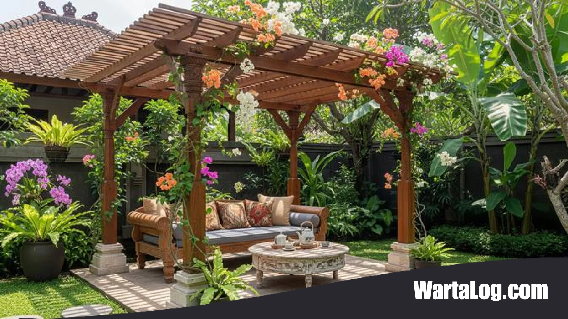 Transformasi Taman Impian: 8 Inspirasi Desain Pergola Kayu untuk Ruang Terbuka yang Estetik dan Nyaman