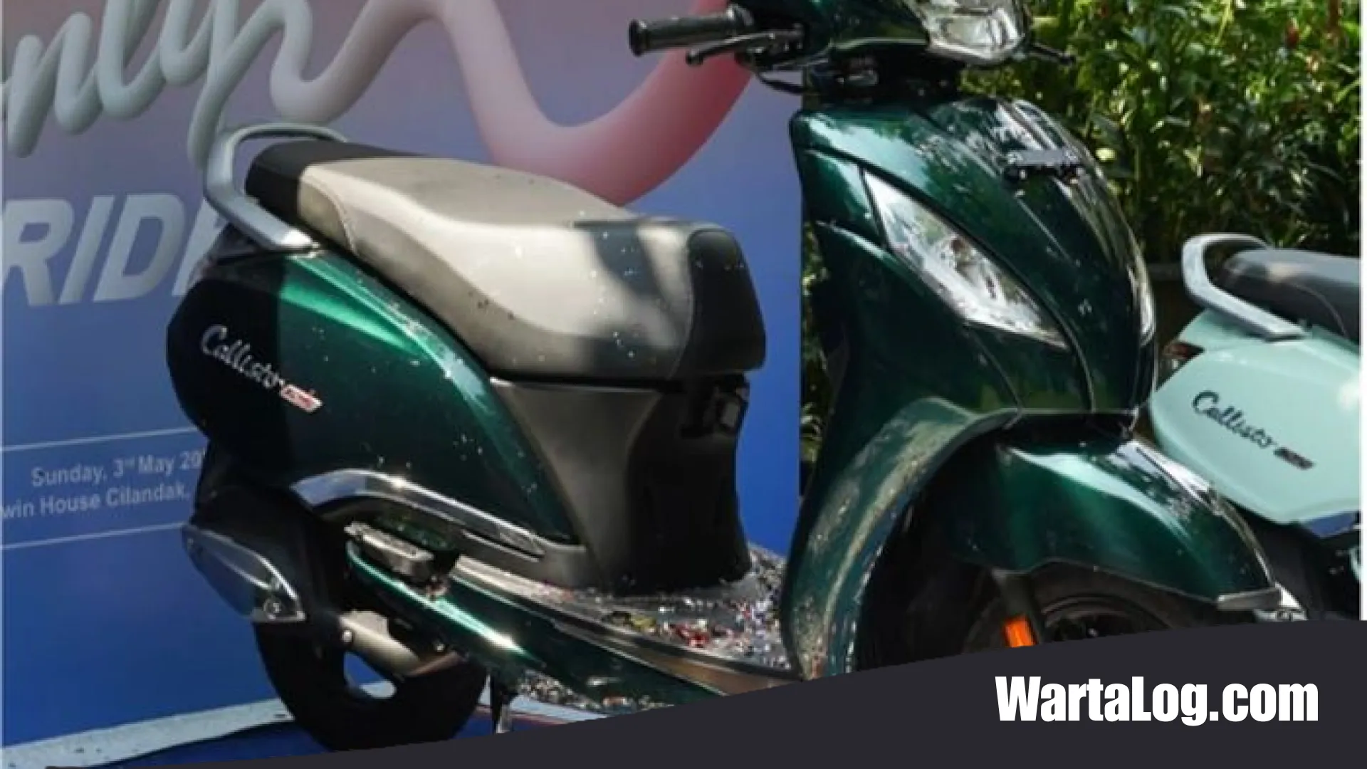 TVS Callisto 125 Tampil Memukau dengan Warna Emerald Green: Sentuhan Retro Elegan untuk Pengendara Modern