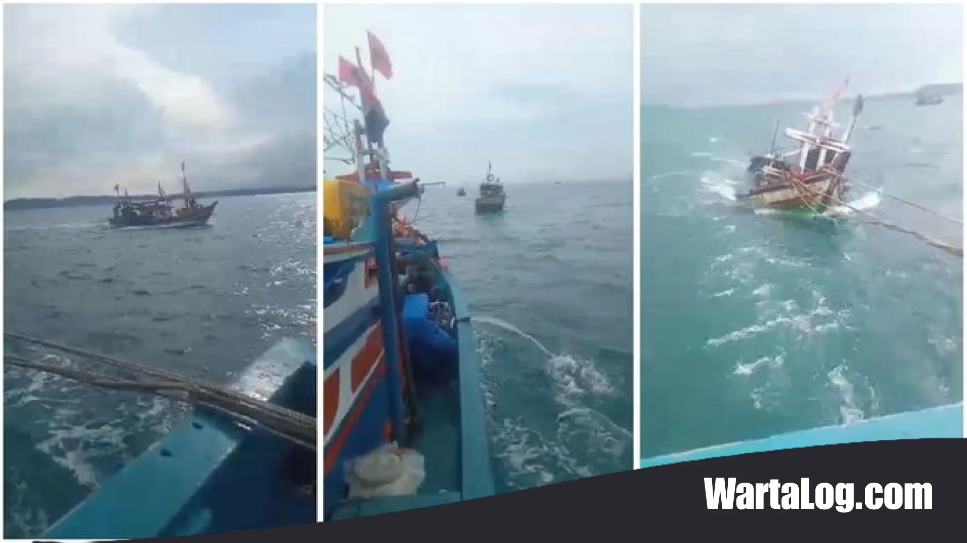 Tragedi di Perairan Kalianda: Kapal Nelayan KM Bima Suci Karam Dihantam Kargo, Satu ABK Hilang Misterius