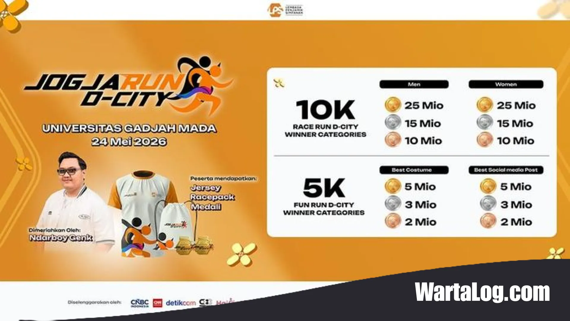 Jogja Run D-City 2026: Sensasi Berlari di Jantung Budaya dan Festival Finansial Terbesar di Yogyakarta