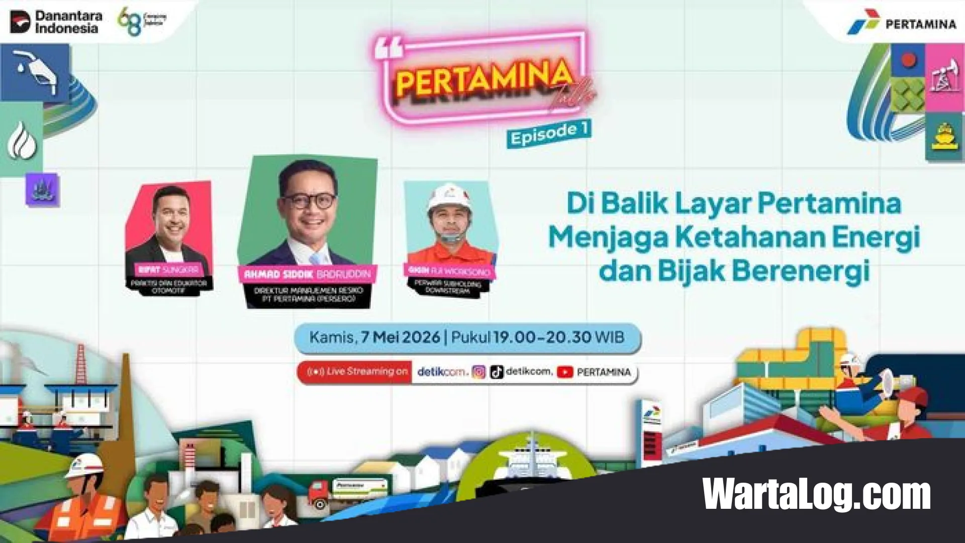 Menjaga Napas Kehidupan: Mengupas Strategi Ketahanan dan Budaya Bijak Berenergi di Pertamina Talks 2026