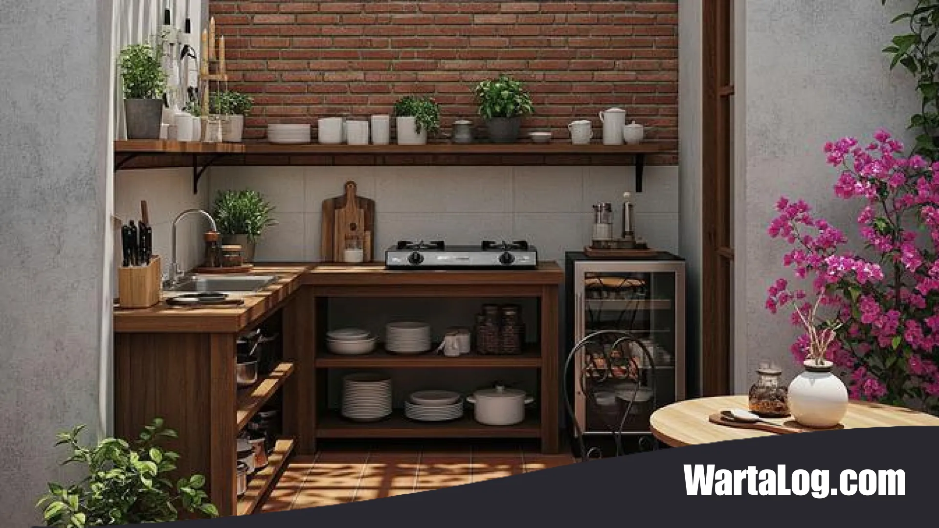 6 Inspirasi Desain Dapur Terbuka Rumah Type 45: Solusi Hunian Lega, Estetik, dan Bebas Pengap