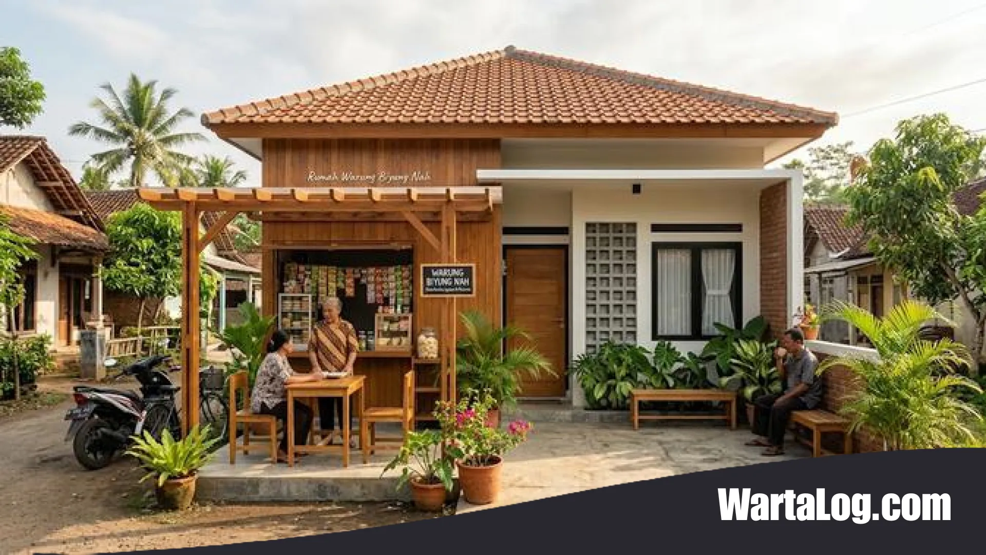 Strategi Cerdas Menggabungkan Hunian dan Bisnis: 10 Inspirasi Desain Rumah 6×14 dengan Warung Depan yang Estetik