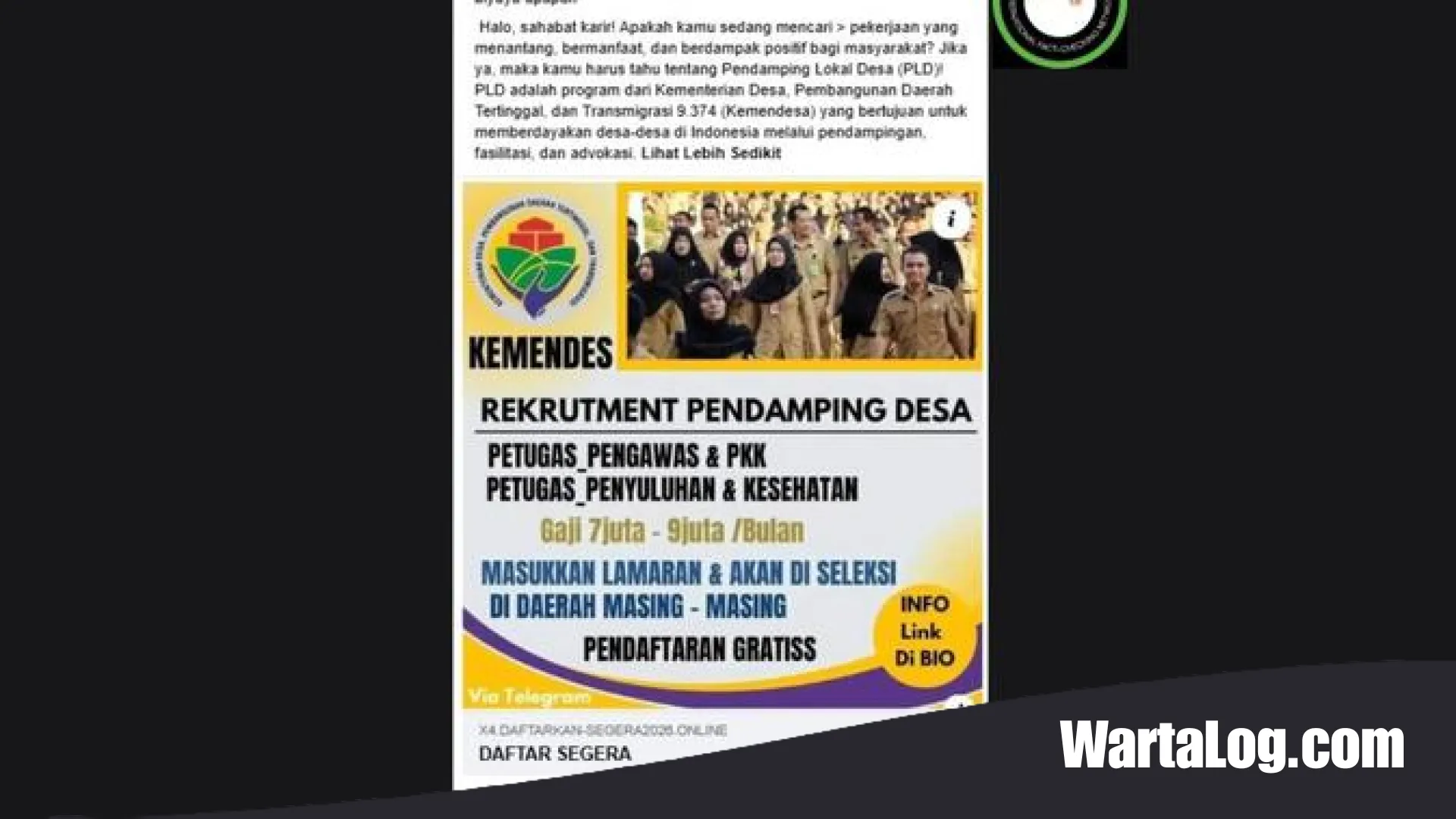 Waspada Penipuan! Mengupas Fakta di Balik Hoaks Link Pendaftaran Pendamping Lokal Desa Kemendesa 2026