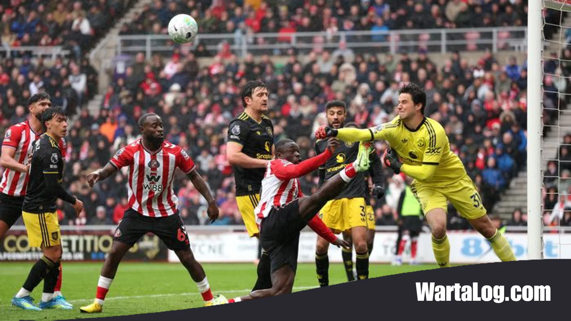 Manchester United Tertahan di Stadium of Light: Sunderland Paksa Setan Merah Berbagi Poin dalam Duel Sengit