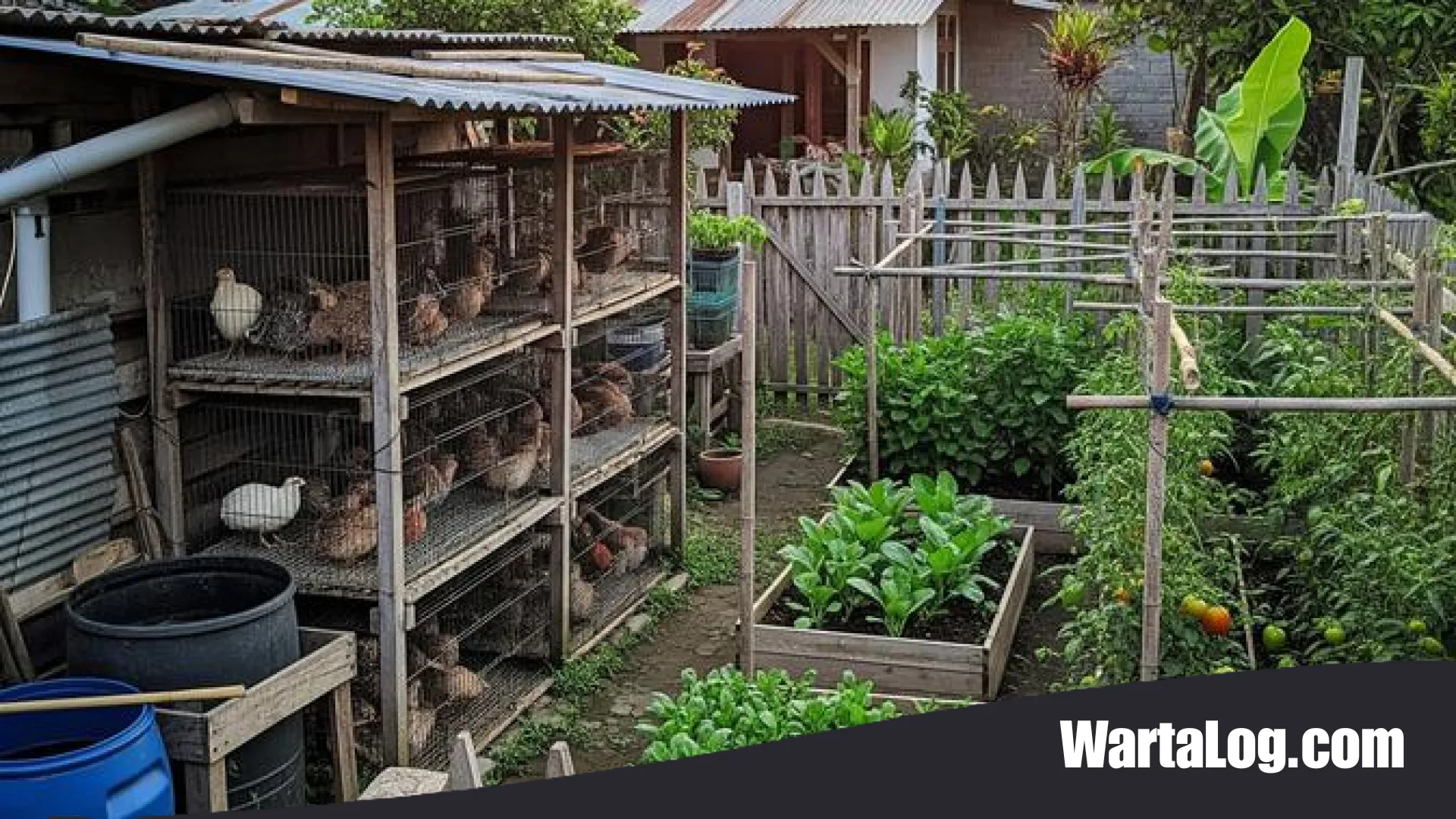 9 Sinergi Cerdas Usaha Ternak dan Kebun Mini di Desa: Strategi Mandiri Pangan dari Pekarangan Rumah