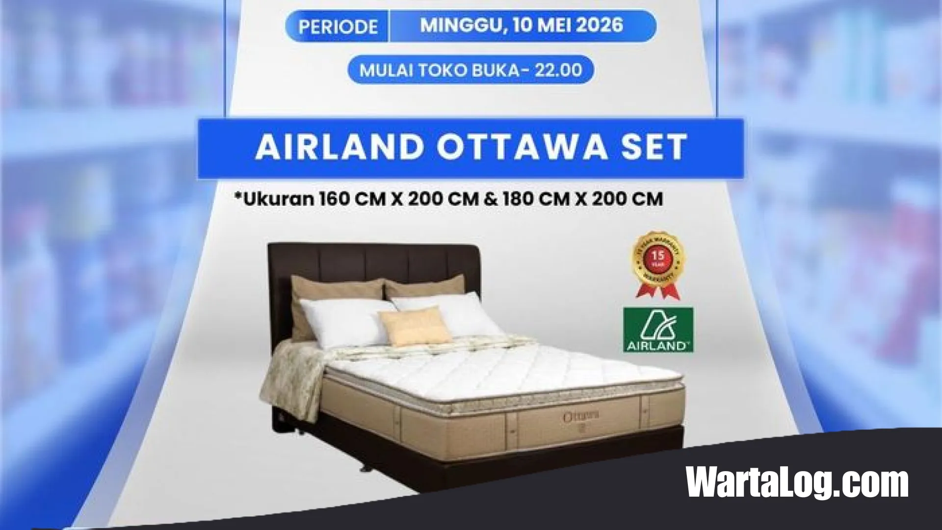 Gebrakan Transmart Full Day Sale: Kesempatan Emas Miliki Tempat Tidur Mewah dengan Potongan Harga Fantastis Hingga Belasan Juta
