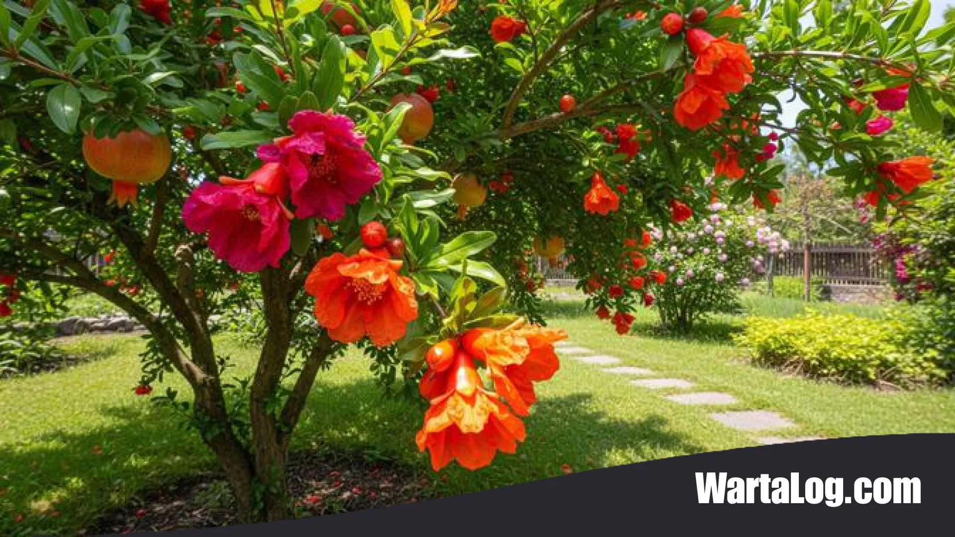 Simfoni Warna di Halaman Rumah: 10 Pohon Buah Berbunga Indah yang Memanjakan Mata dan Lidah