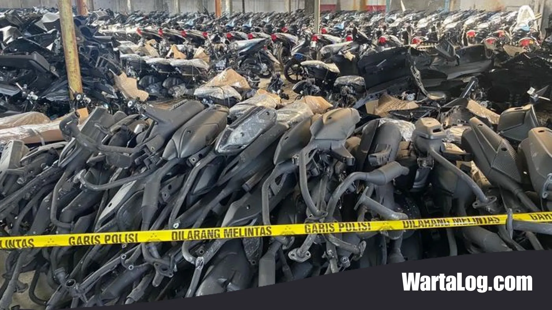Skandal Ekspor Ribuan Motor Ilegal ke Afrika Terbongkar, Gudang ‘Mutilasi’ di Jakarta Selatan Digerebek