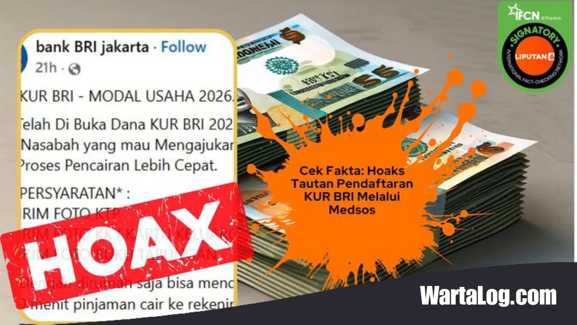 Waspada Penipuan! Menguak Fakta di Balik Hoaks Pendaftaran KUR BRI Melalui Media Sosial