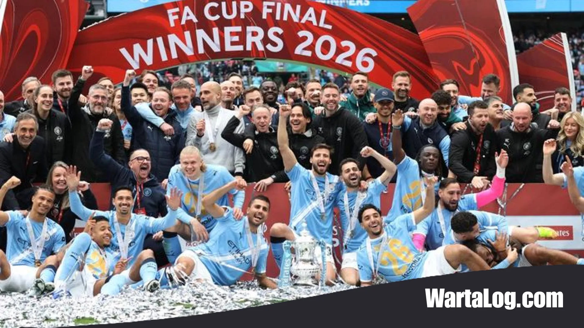 Dominasi Tak Terbendung: Manchester City Rengkuh Double Winners Usai Taklukkan Chelsea di Final Piala FA