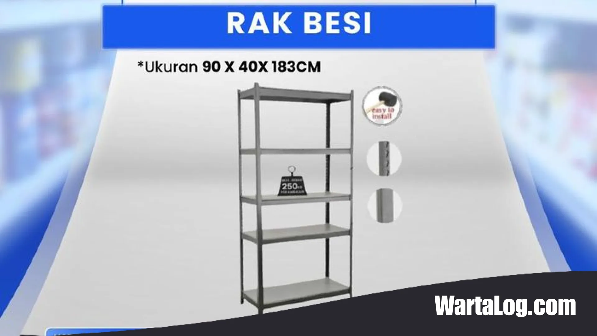 Gebrakan Transmart Full Day Sale: Rak Besi Kokoh Diskon Drastis, Solusi Hunian Rapi Harga Miring!