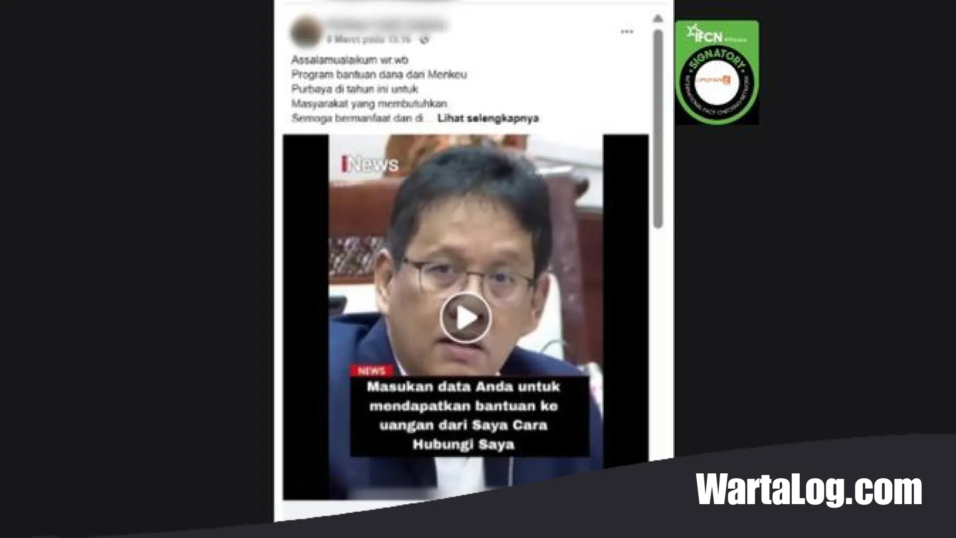 Waspada Deepfake Menkeu Purbaya! Hoaks Bantuan Modal Usaha Rp85 Juta Mengintai Masyarakat