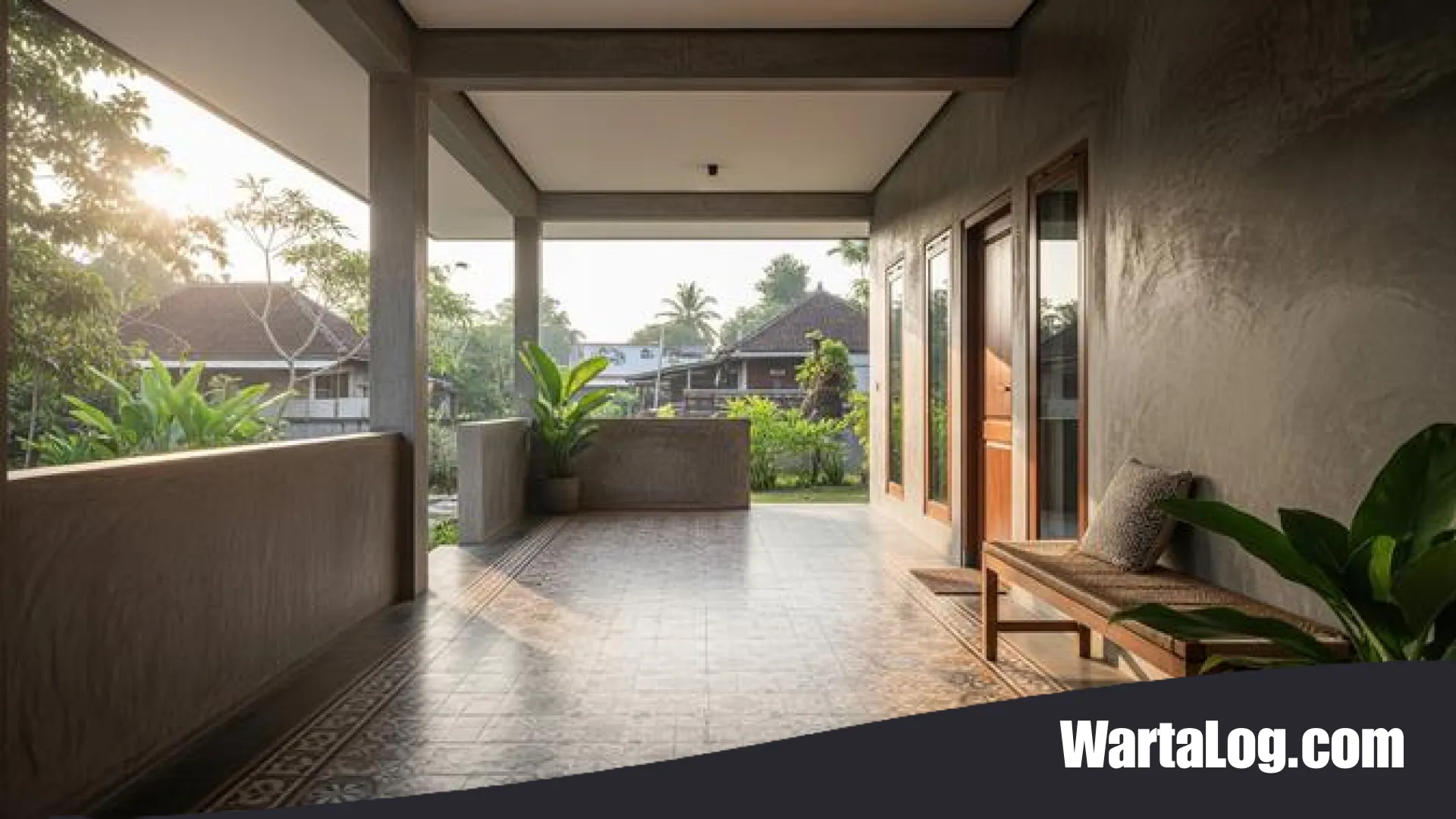 Aman dan Estetik: 5 Pilihan Lantai Teras Anti Licin Terbaik untuk Hunian Bergaya Rumah Kampung
