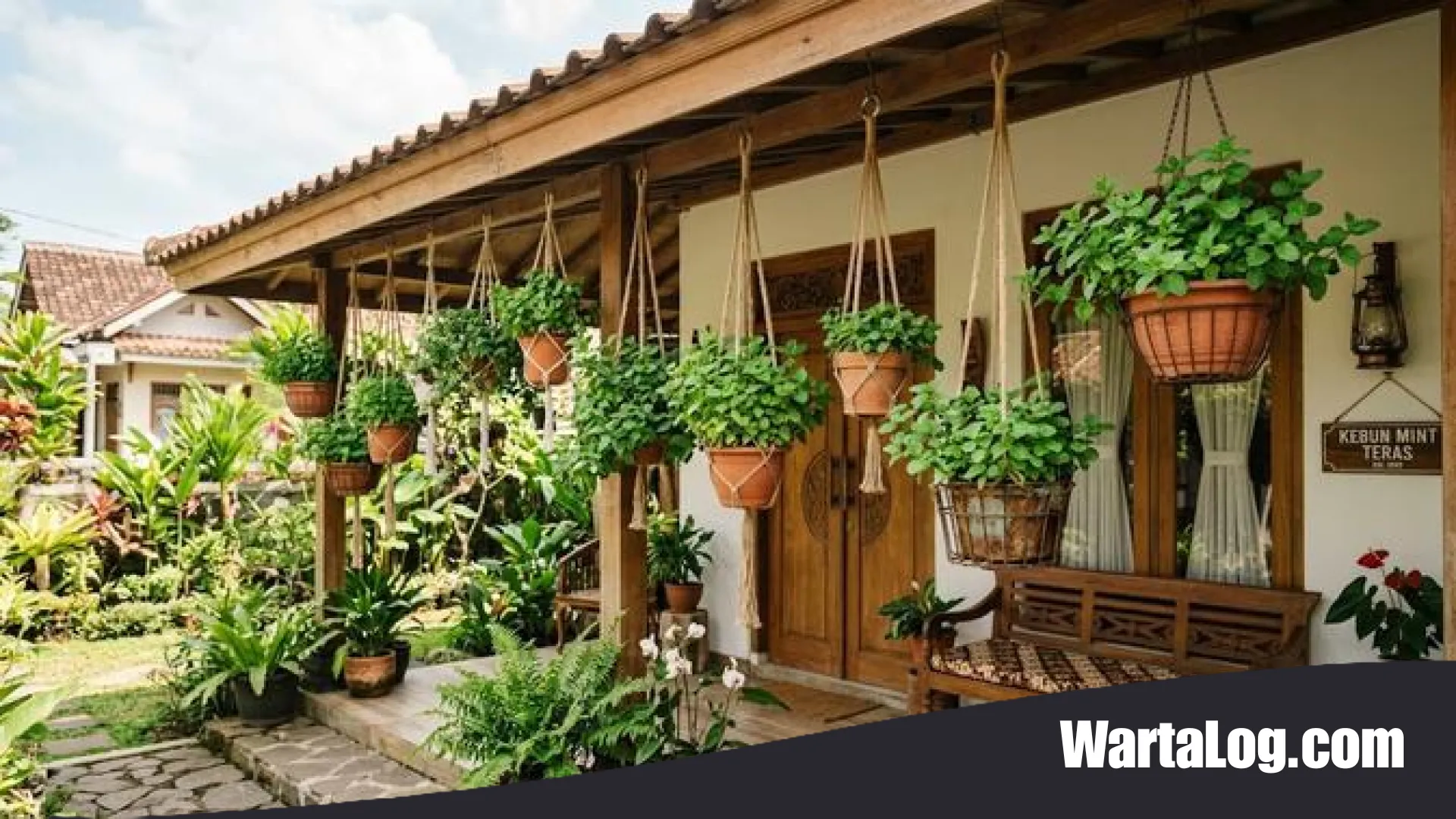 Solusi Hunian Sejuk: 8 Inspirasi Rumah Kecil dengan Tanaman Gantung yang Asri dan Estetik