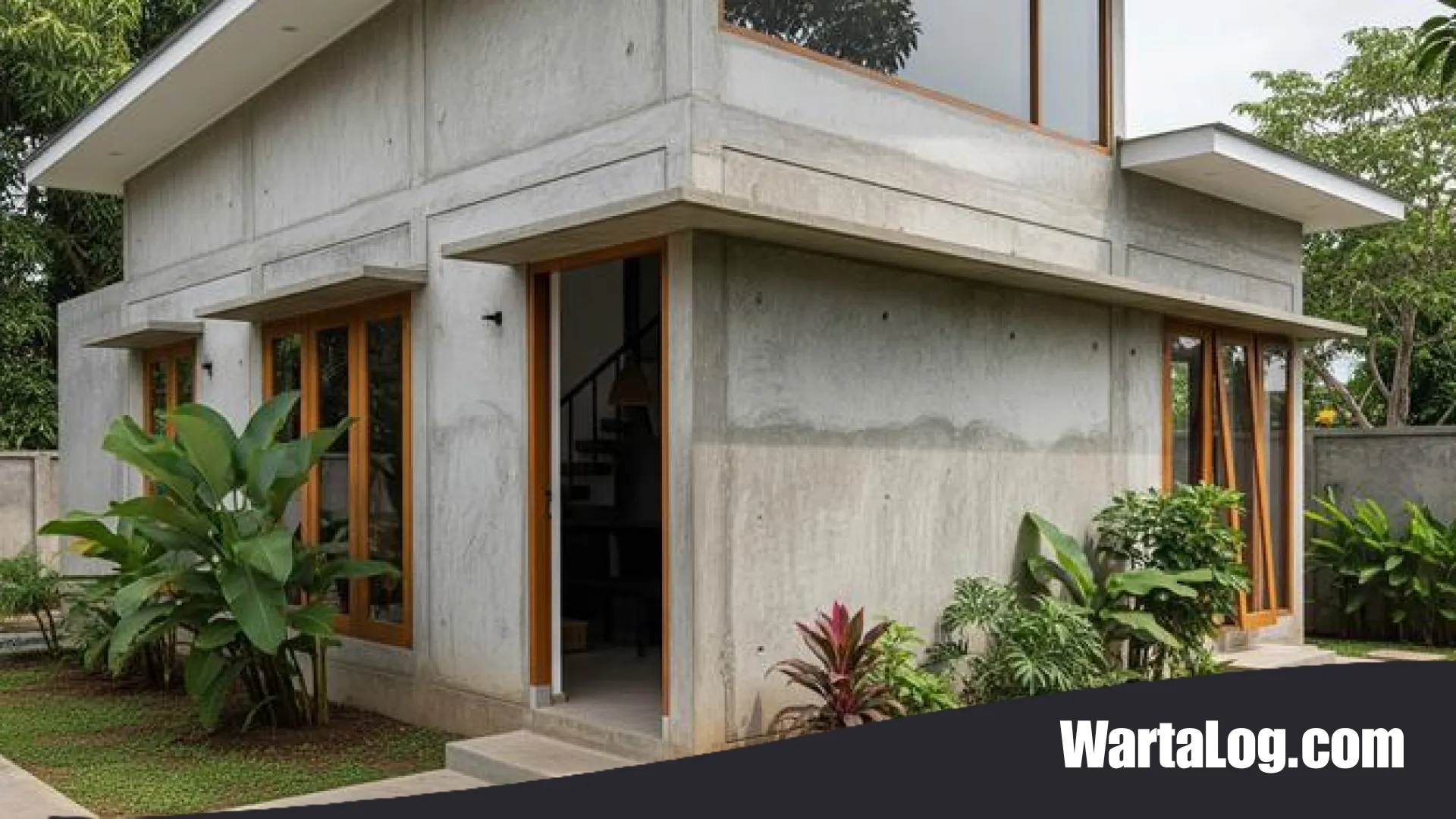 9 Inspirasi Desain Rumah Semen Ekspos: Estetika Industrial yang Sejuk dan Fungsional untuk Iklim Tropis