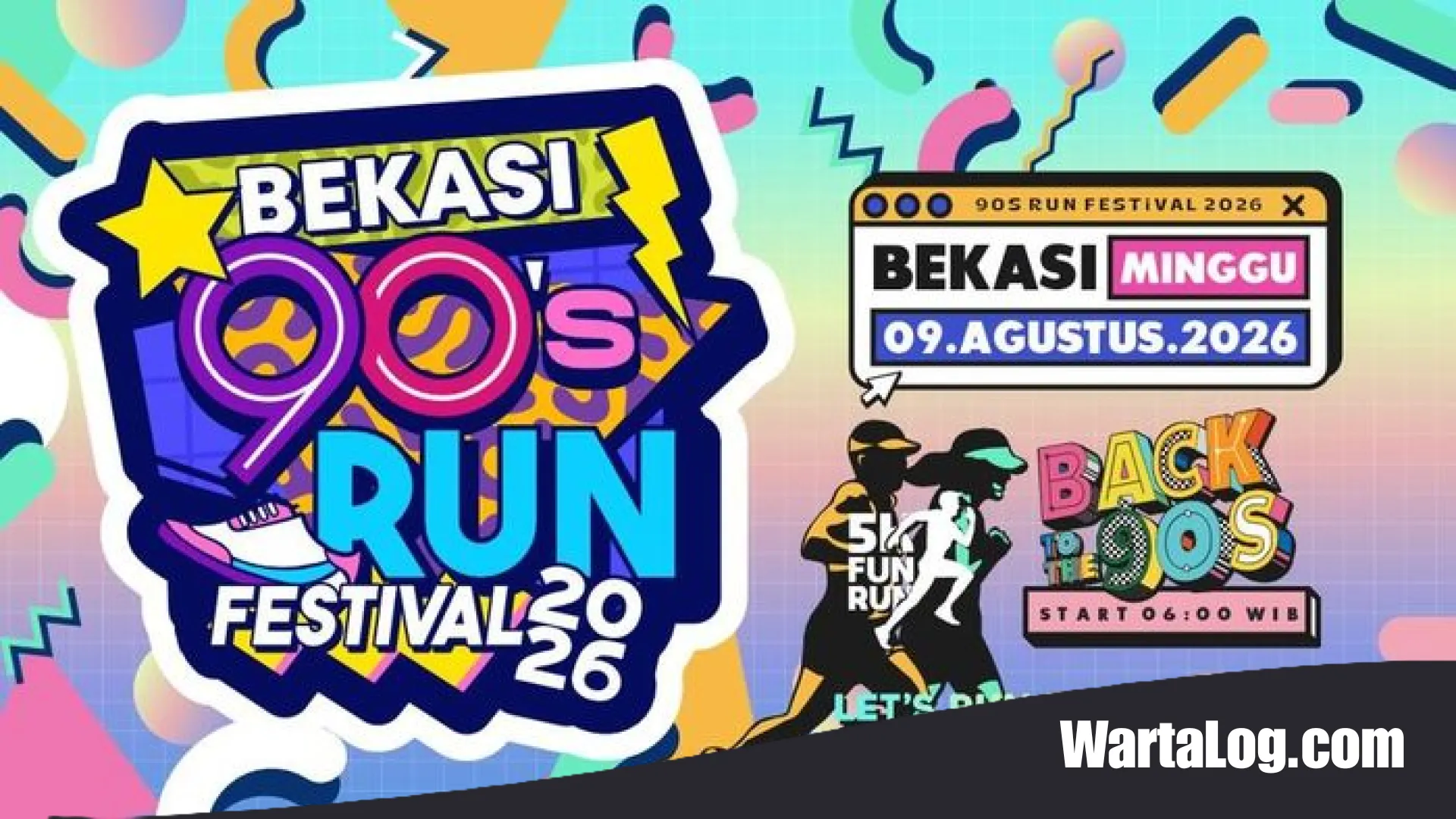 Kilas Balik Masa Keemasan: Bekasi 90’s Run Festival Siap Ajak Pelari Bernostalgia di Lintasan
