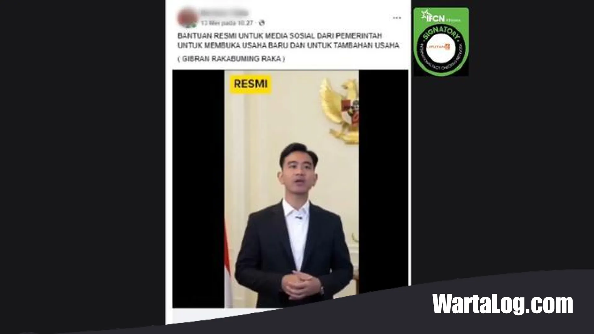 Waspada Penipuan Deepfake! Video Wapres Gibran Janjikan Bantuan Modal Usaha Ternyata Hoaks Hasil AI