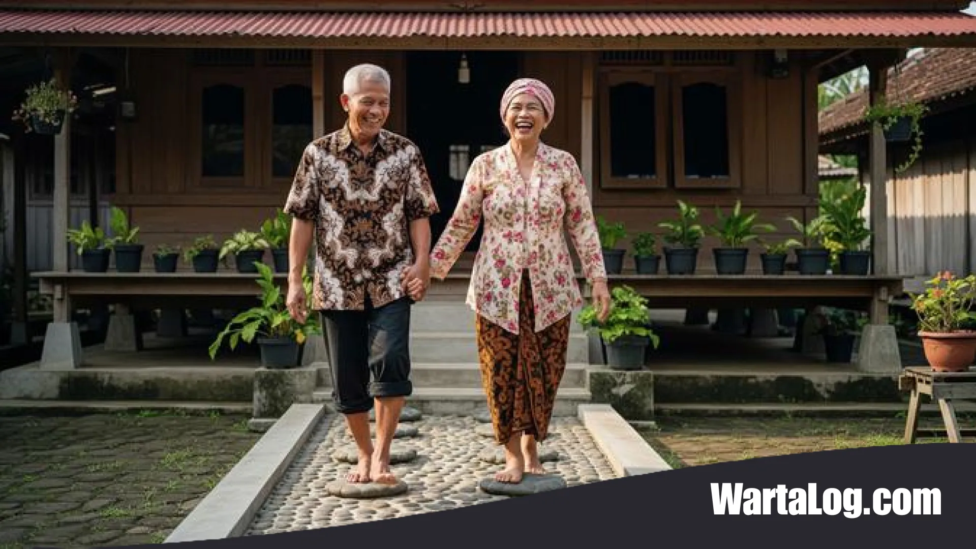 8 Inspirasi Desain Rumah Desa dengan Jalur Batu Terapi: Harmoni Estetika dan Kesehatan untuk Masa Tua
