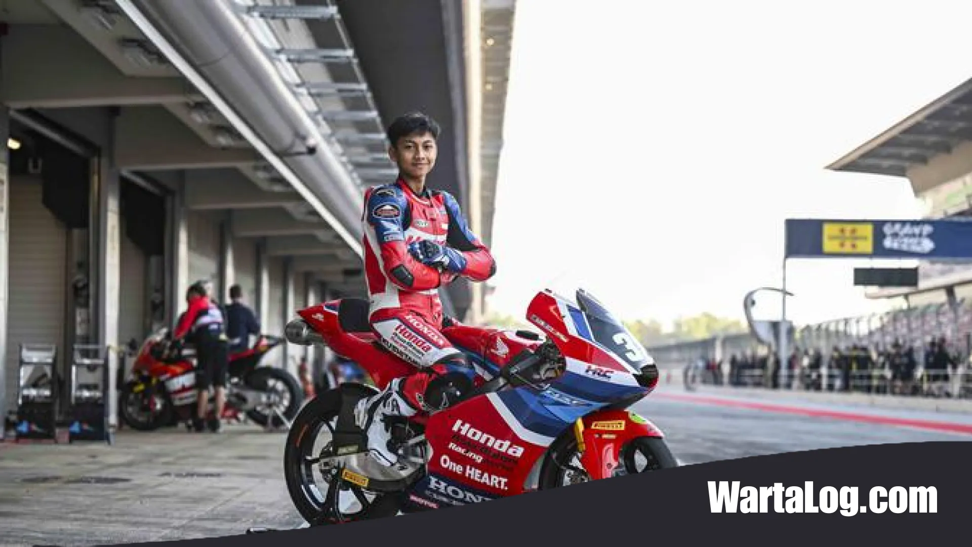 Kiandra Ramadhipa Mengguncang Catalunya: Debut Manis Sang Talenta Sleman di Moto3 Junior 2026