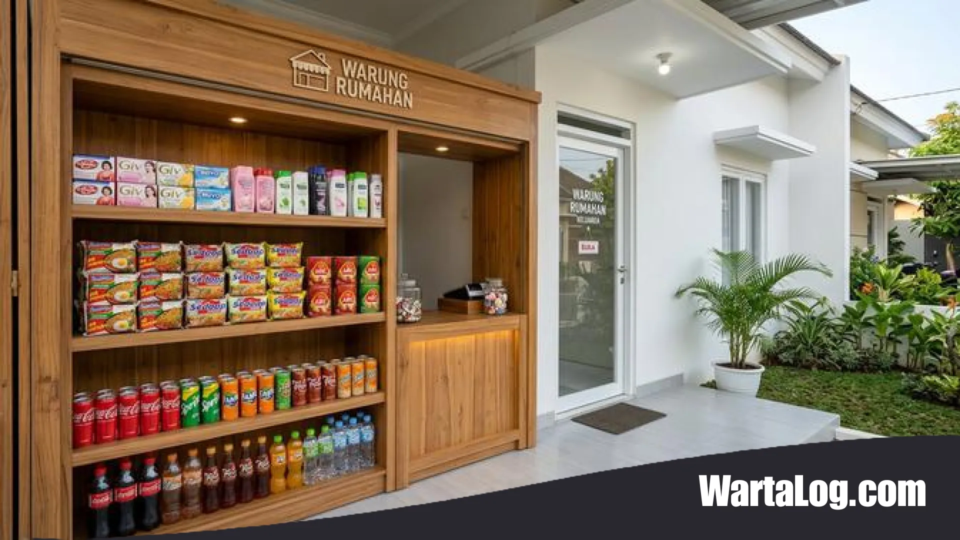 Estetika Bertemu Cuan: 6 Inspirasi Warung Rumahan yang Tetap Rapi dan Profesional