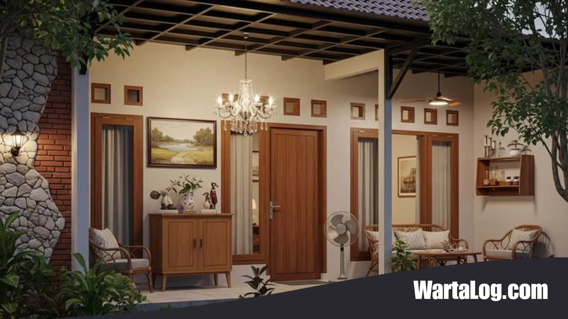 10 Inspirasi Desain Rumah Mungil Batu Alam: Hunian Masa Tua yang Nyaman dan Aman di Pedesaan