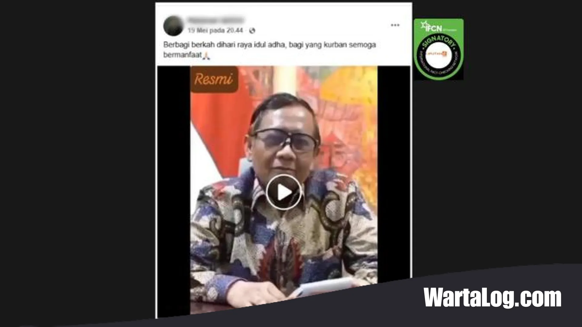 Waspada Penipuan Deepfake: Klarifikasi Video Hoaks Mahfud MD Bagikan Bantuan Modal Usaha Idul Adha