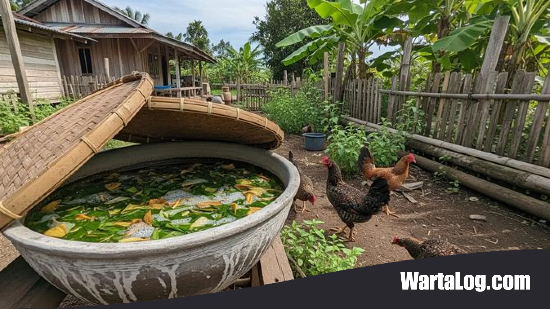 Rahasia Pakan Ayam Kampung Murah: Mengolah Bayam Liar Menjadi Nutrisi Berkelas Melalui Fermentasi