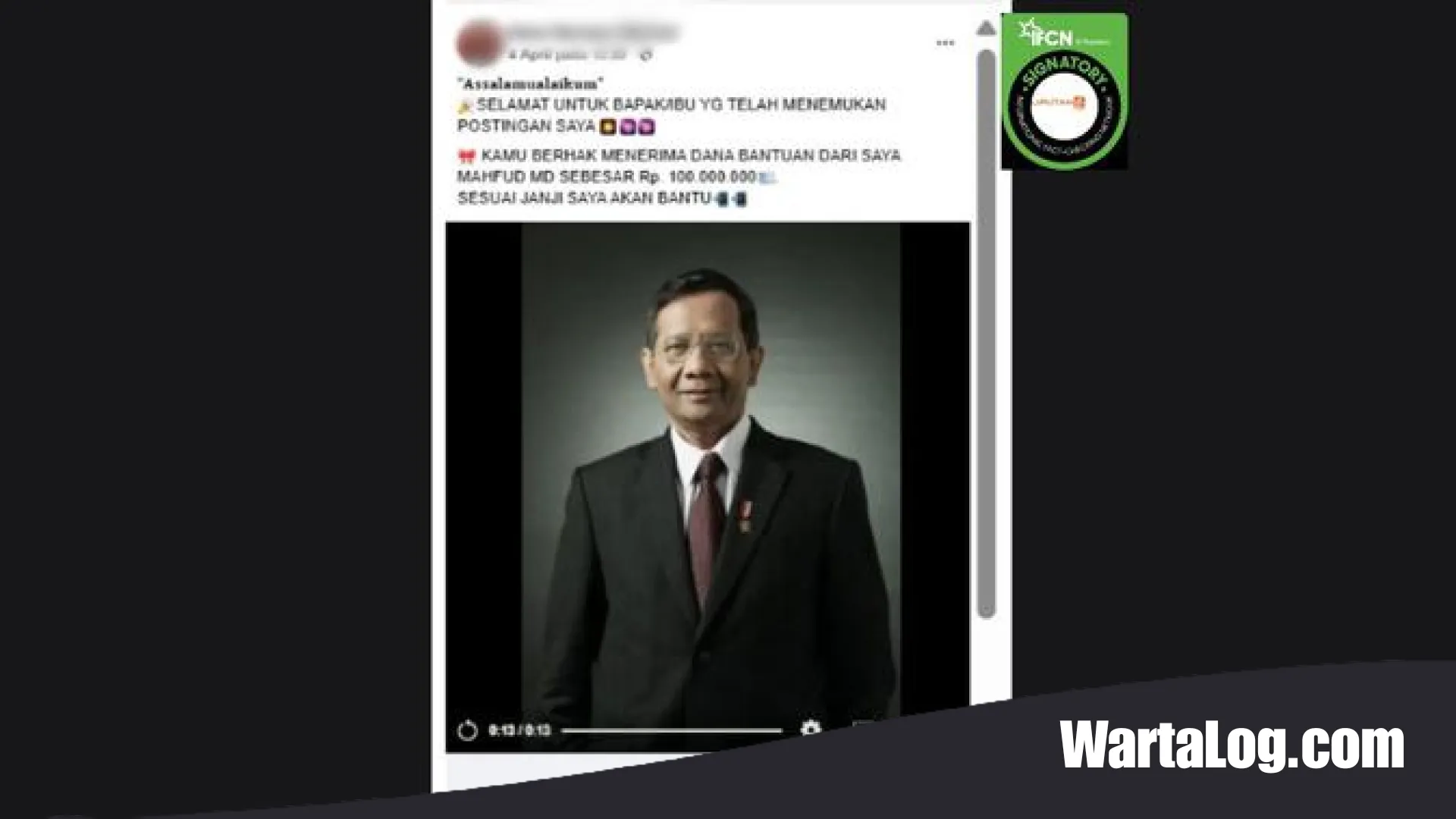 Waspada Penipuan Modus Bantuan Modal Usaha: Mencatut Nama Mahfud Md, Kenali Faktanya Sebelum Terjebak