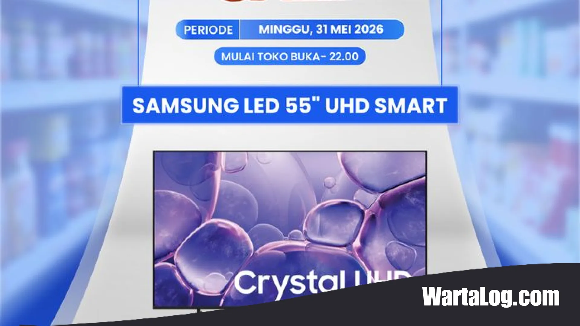 Pesta Diskon Transmart Full Day Sale: Berburu Smart TV 55 Inch dengan Potongan Harga Fantastis Hingga Rp 3 Juta