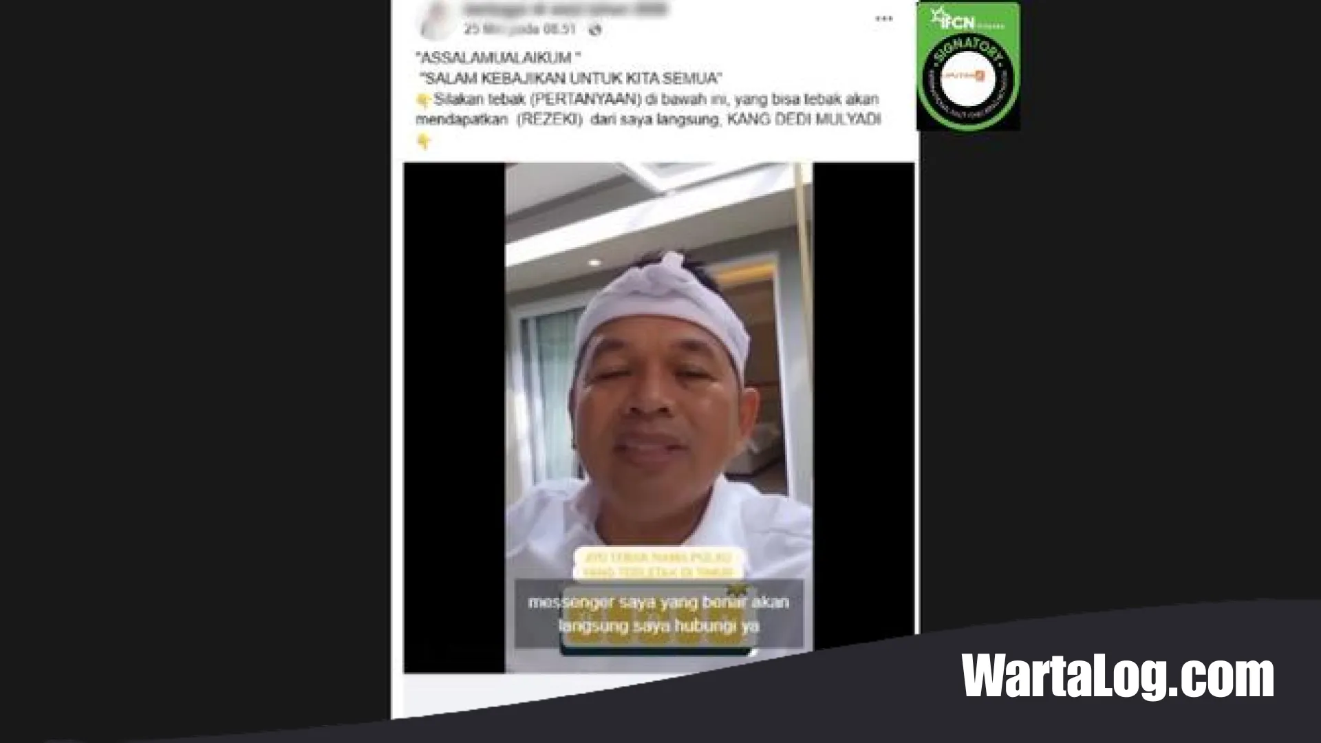 Waspada Penipuan Deepfake! Mencatut Nama Dedi Mulyadi, Modus Kuis Tebak Kata Berhadiah Ratusan Juta Rupiah Ternyata Hoaks
