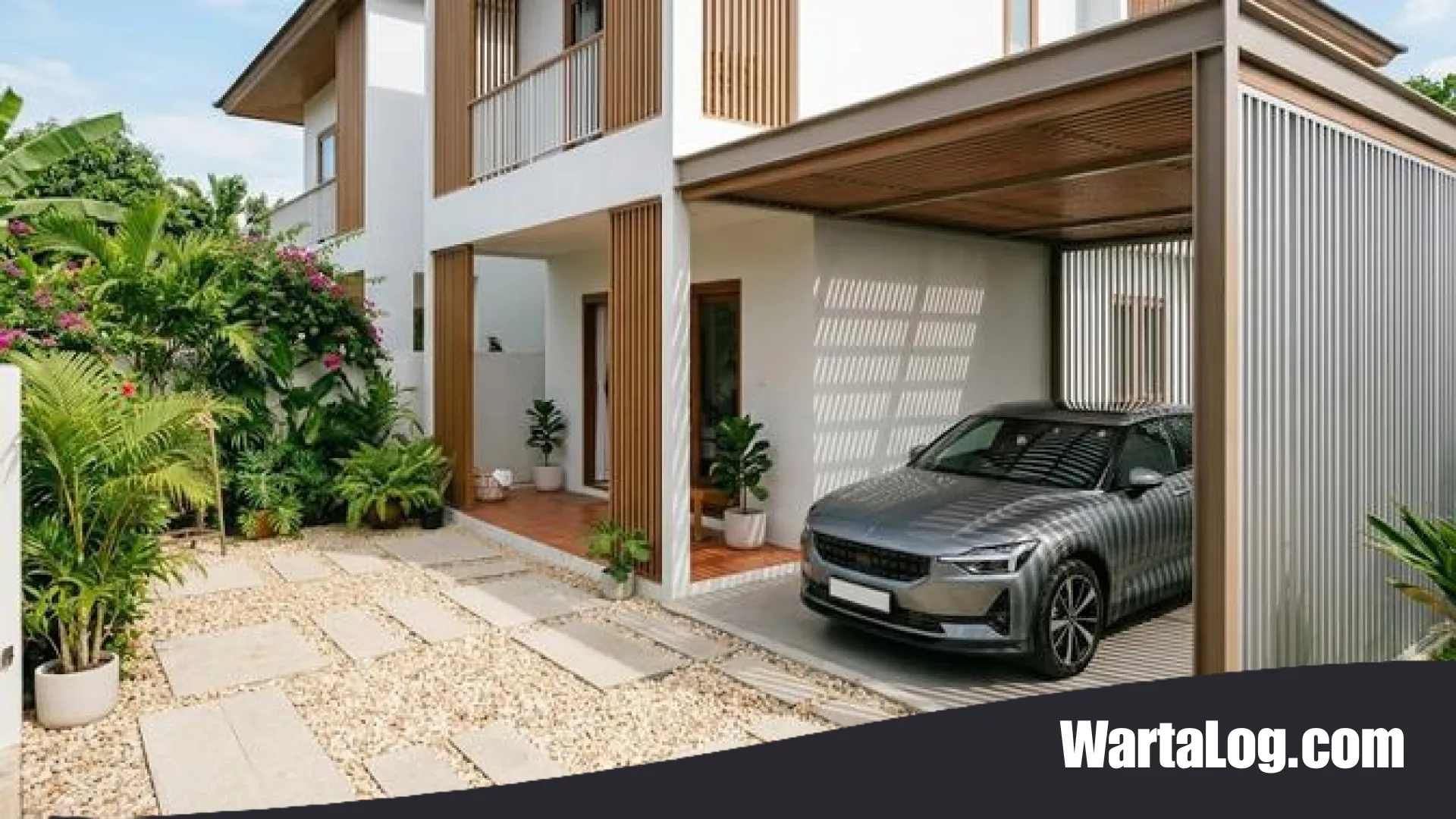 6 Model Carport Teduh Tanpa Kanopi Mahal: Solusi Pintar Hunian Estetik dan Hemat Budget