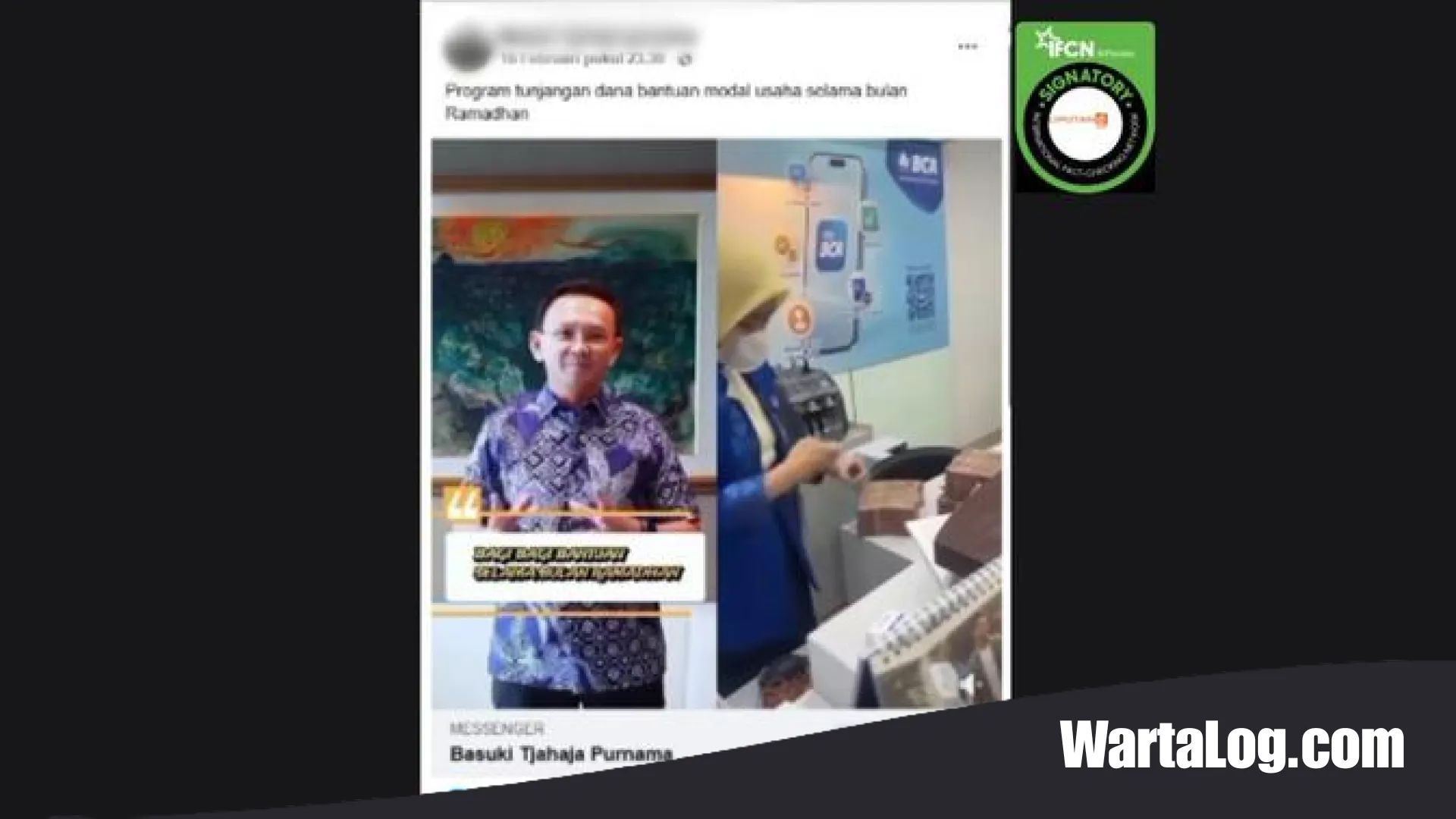 Waspada Penipuan Digital: Membedah Deretan Hoaks yang Mencatut Nama Ahok di Media Sosial
