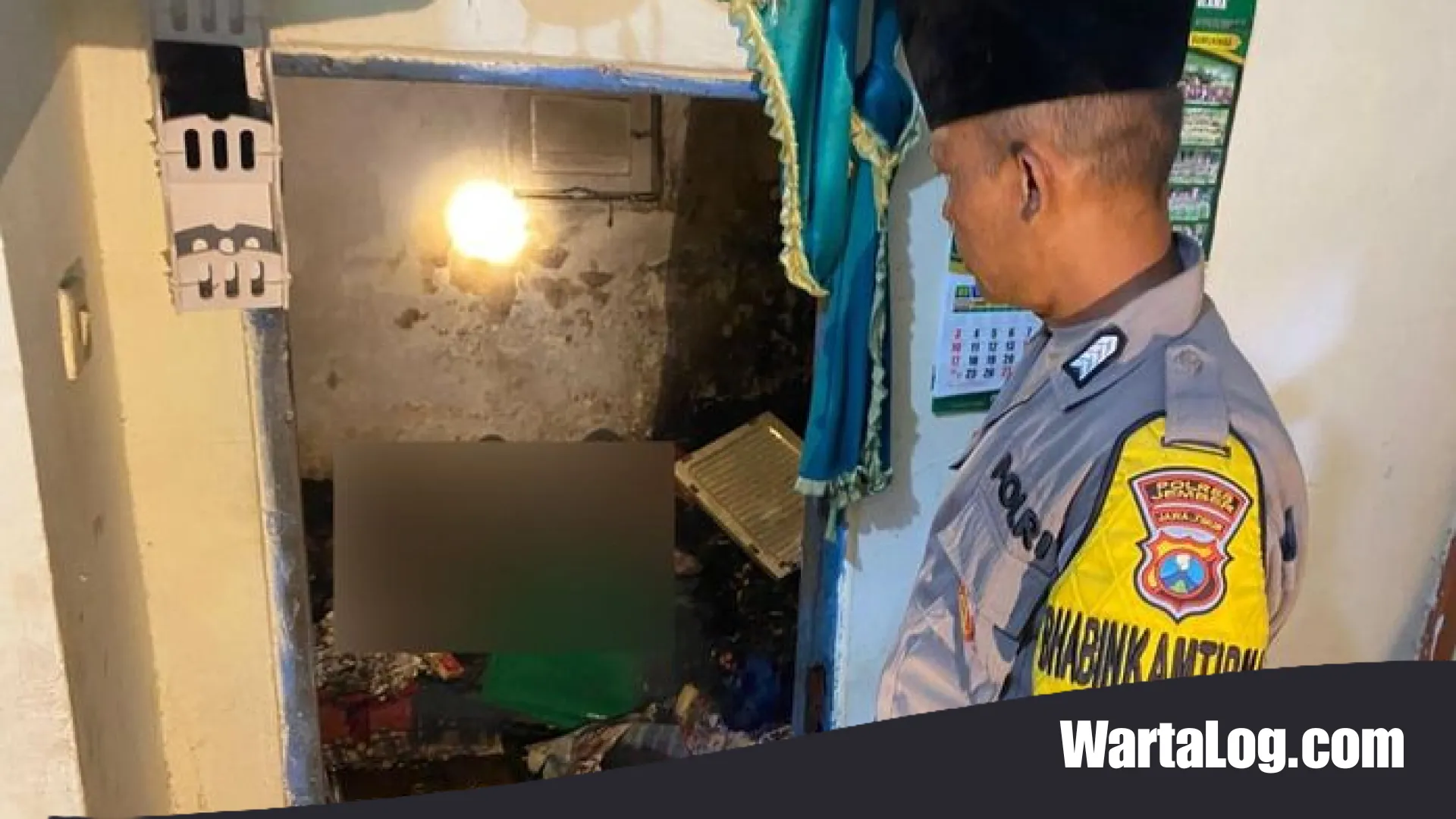 Tragedi Maut di Jombang Jember: Puntung Rokok Berujung Kebakaran, Seorang Lansia Tewas Terpanggang