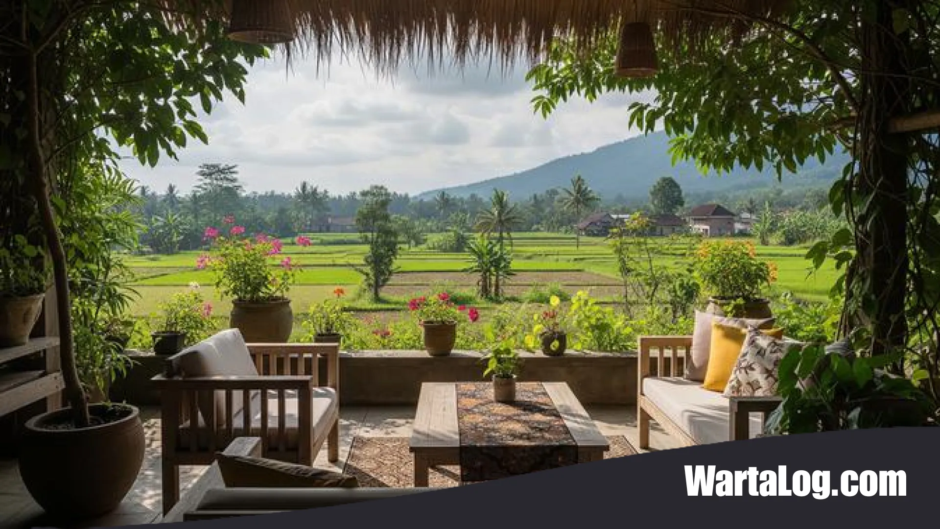 8 Inspirasi Teras Rumah Nuansa Pedesaan Modern: Menciptakan Oase Teduh yang Estetik