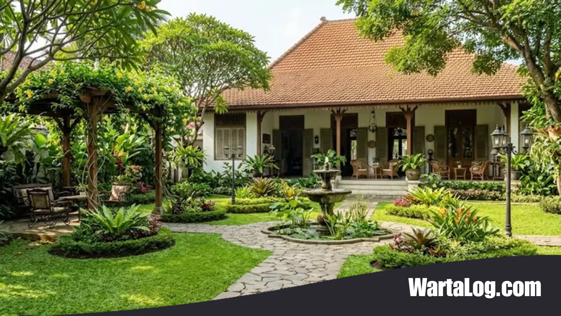 Bernuansa Nostalgia: 8 Inspirasi Halaman Rumah Tempo Dulu yang Tetap Estetik untuk Hunian Modern