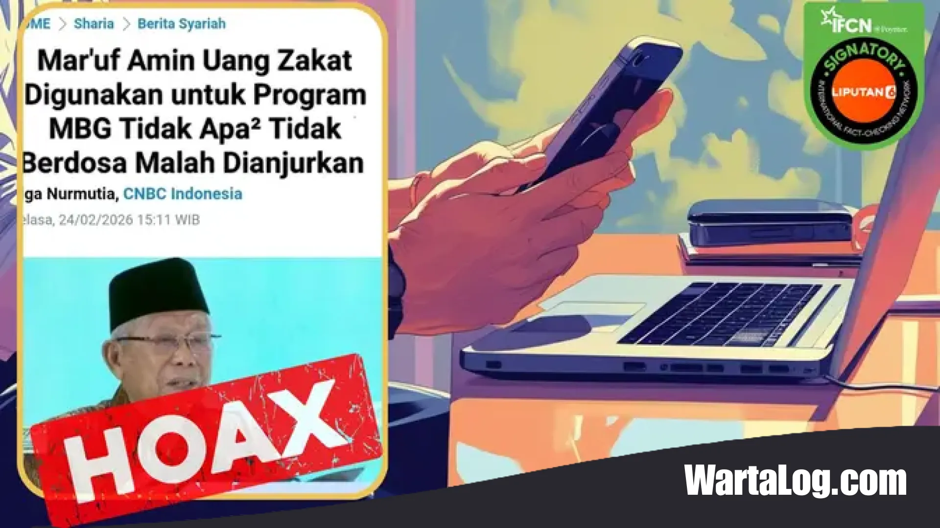 Waspada Disinformasi: Membedah Serangkaian Hoaks Program Makan Bergizi Gratis yang Menyeret Nama Tokoh Nasional