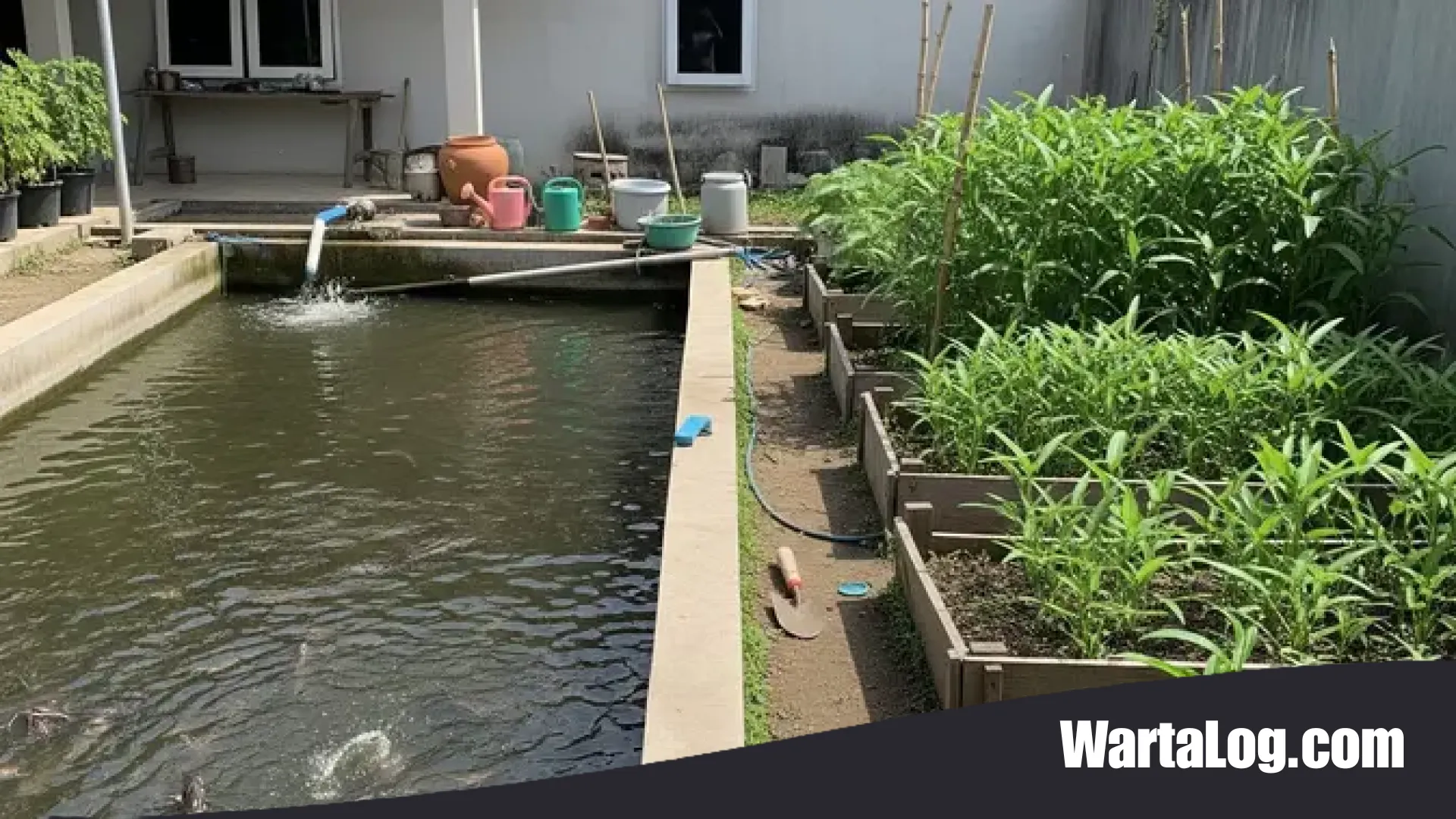 Ketahanan Pangan dari Halaman Rumah: Panduan Profesional Menggabungkan Kolam Lele dan Kebun Kangkung