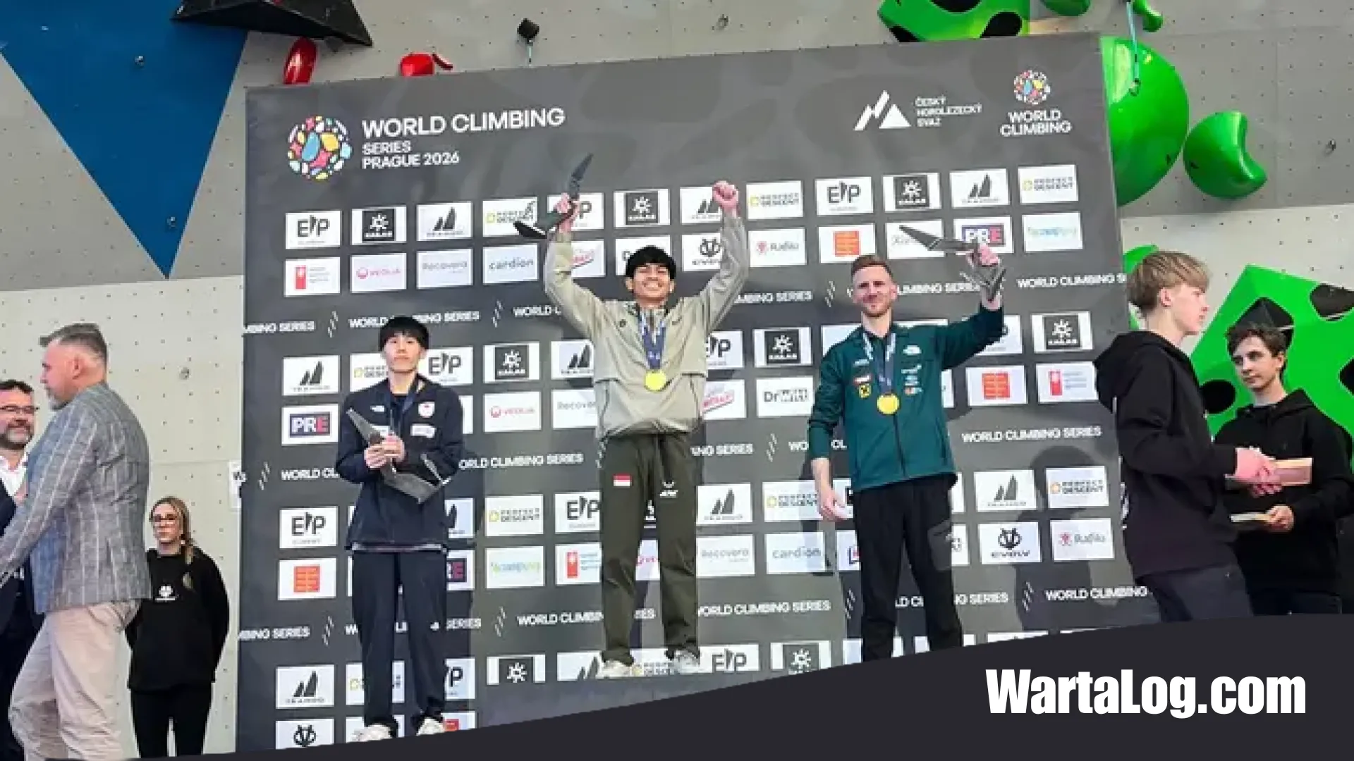 Sejarah Terukir di Praha: Putra Tri Ramdani Sabet Emas Lead Pertama untuk Indonesia di World Climbing Series
