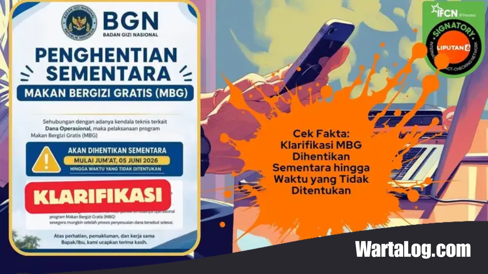 Cek Fakta: Menguak Kebenaran Isu Penghentian Program Makan Bergizi Gratis (MBG) 2026